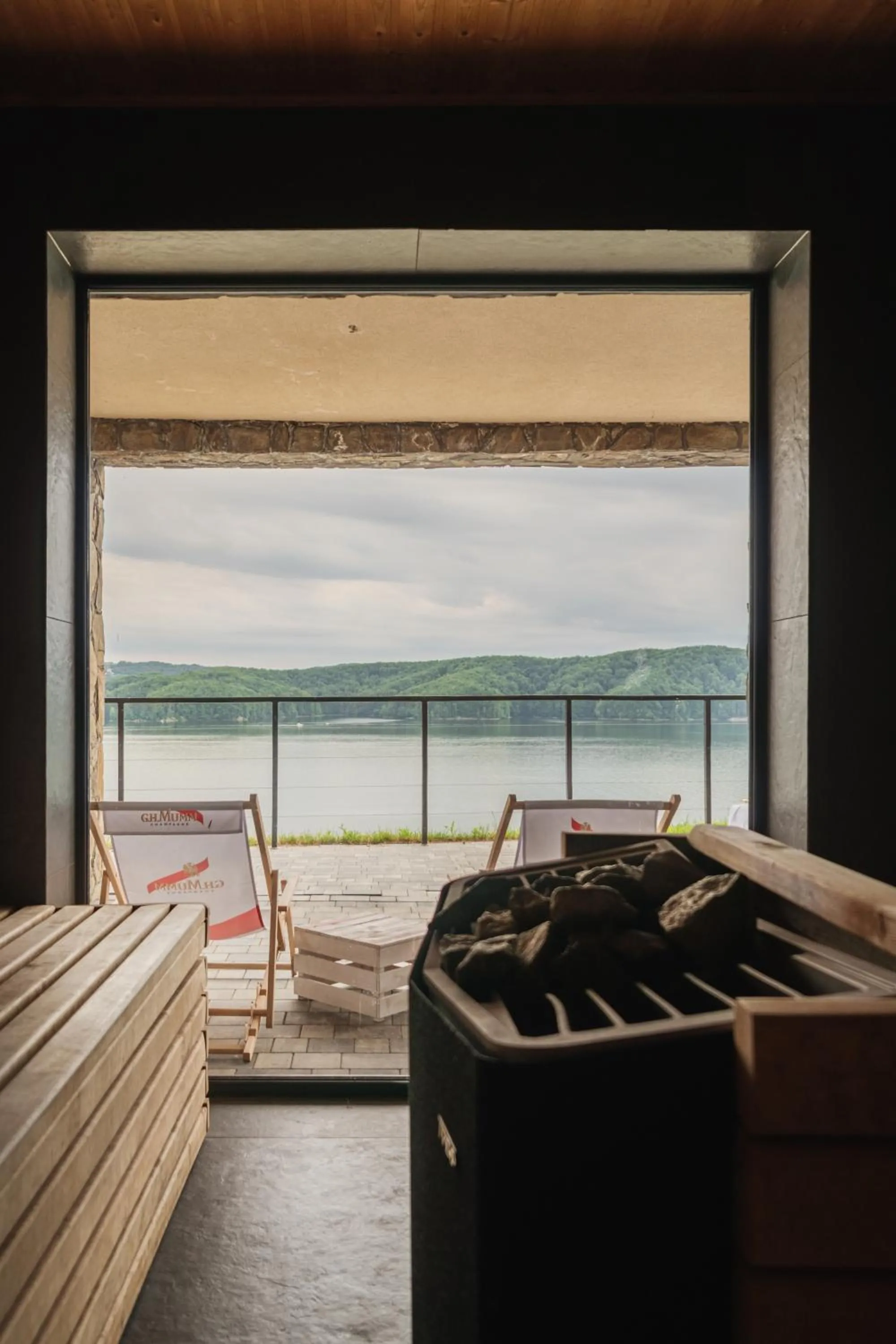 Sauna in White Sails Solina