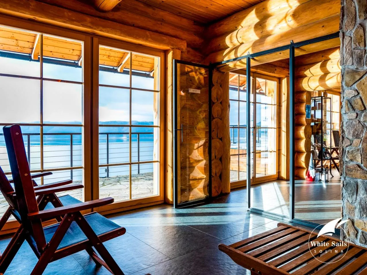 Sauna in White Sails Solina