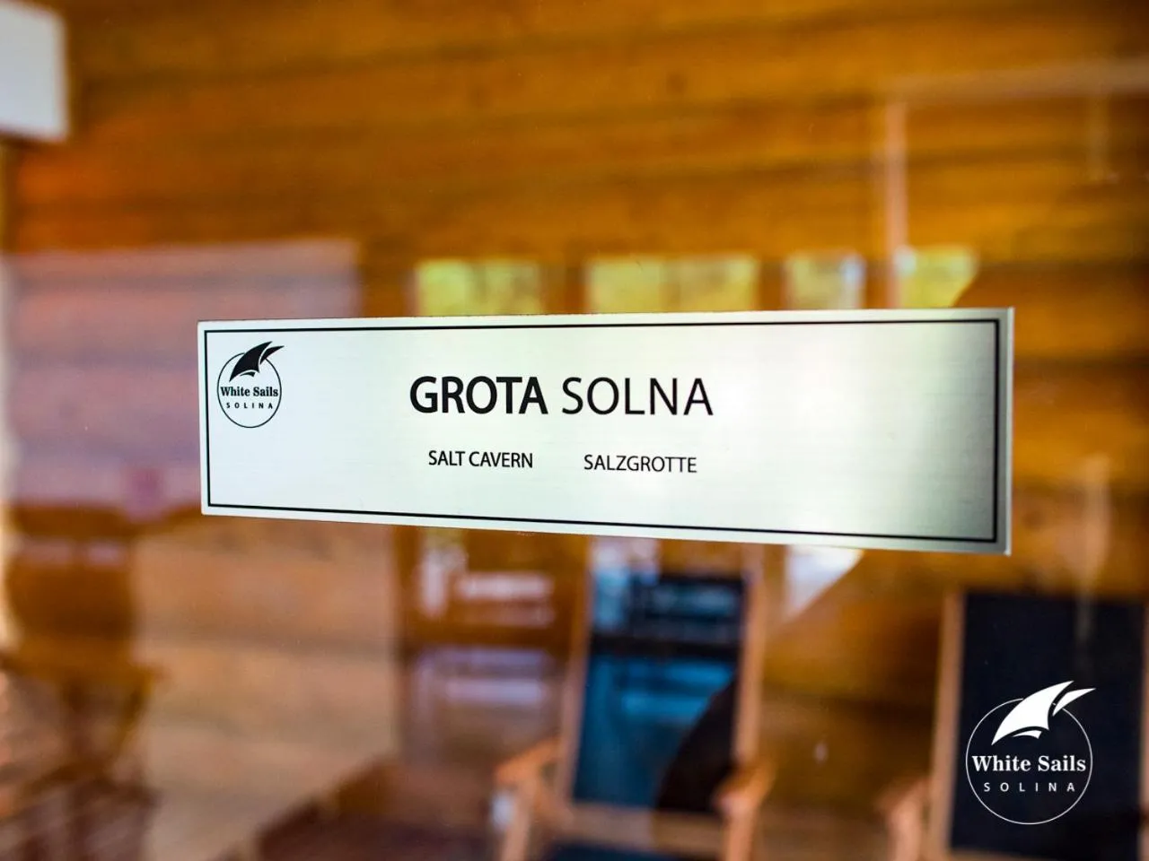Property logo or sign in White Sails Solina