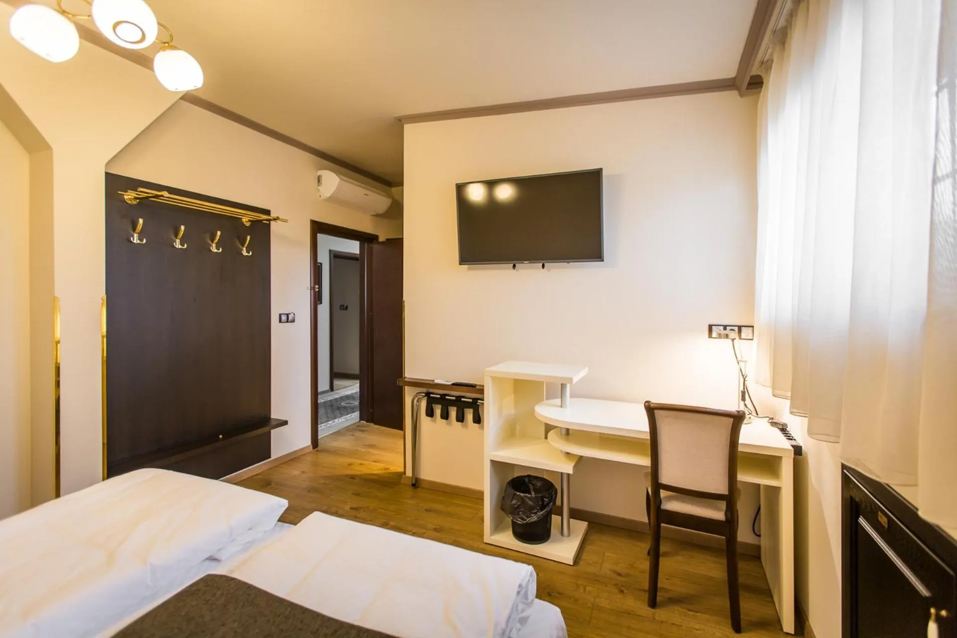 Bed in Pension Kokel