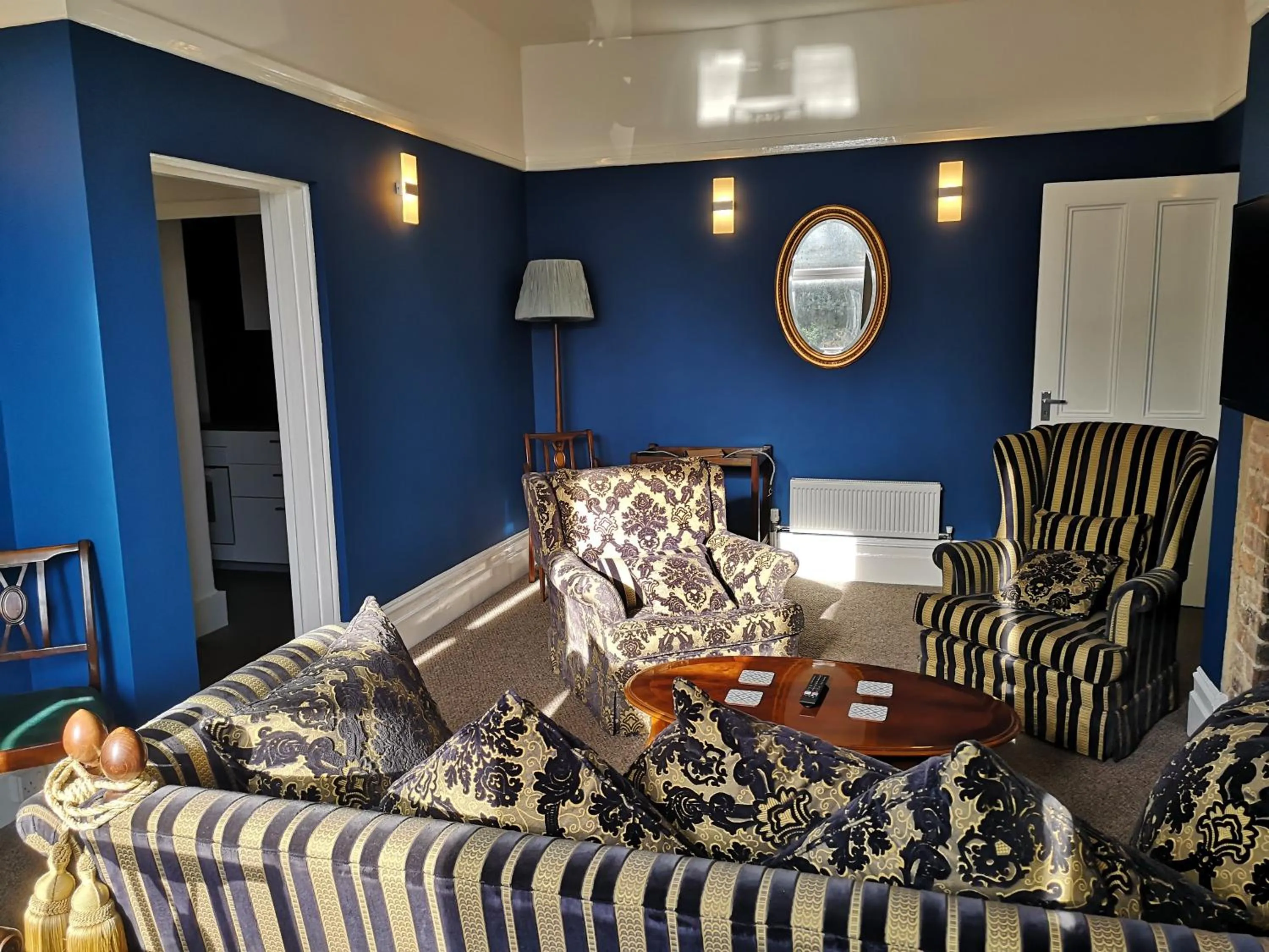 Bedroom in 2 Bedroom Apartment at Kent Escapes Short Lets & Serviced Accommodation Kent, Bouverie Escape Folkestone with Wifi