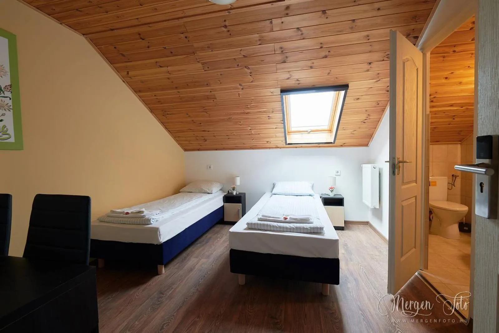 Bed in Kamarás Klastrom House