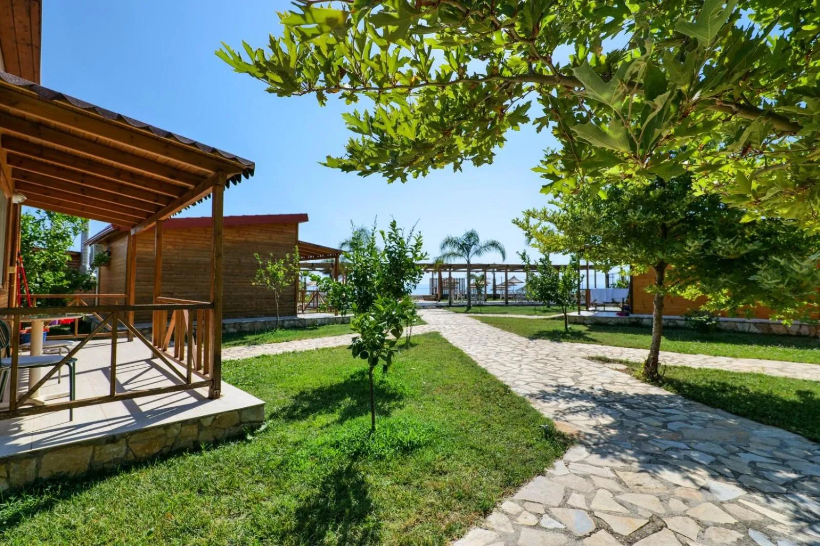 Garden in Bunec Beach Resort