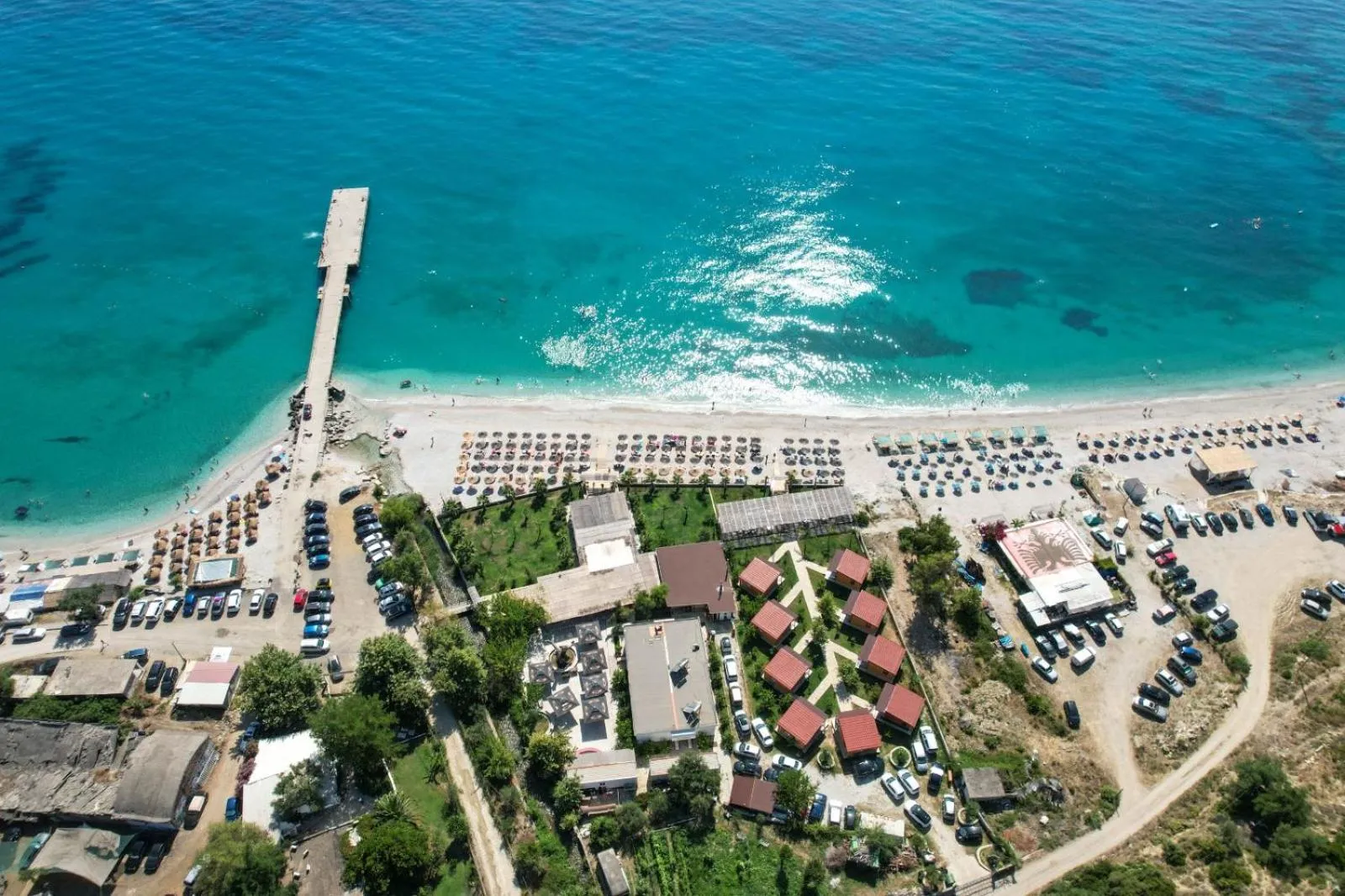 Beach in Bunec Beach Resort