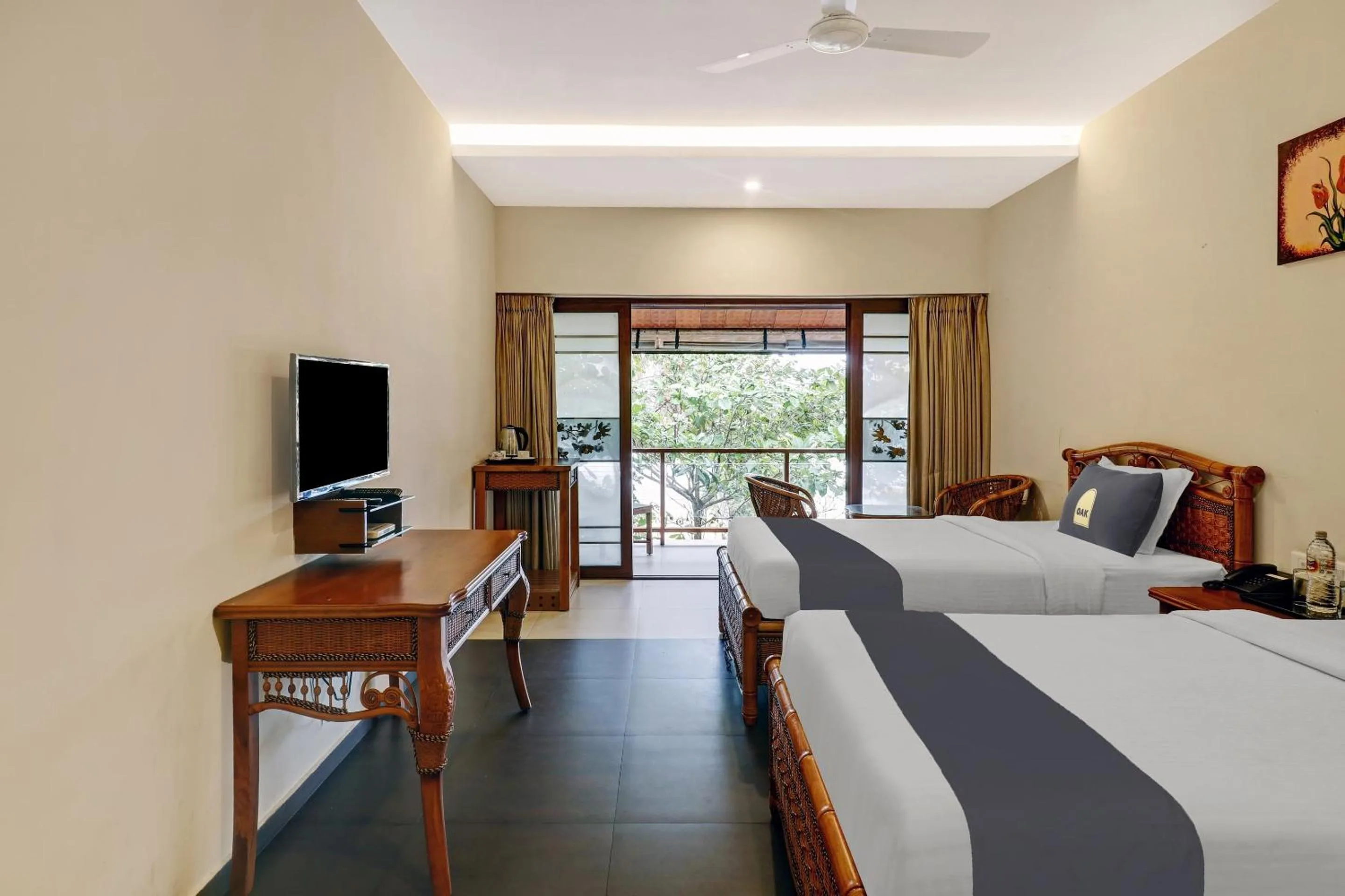 Bedroom, Bed in Super OAK Edassery's Sealine Villa Stay