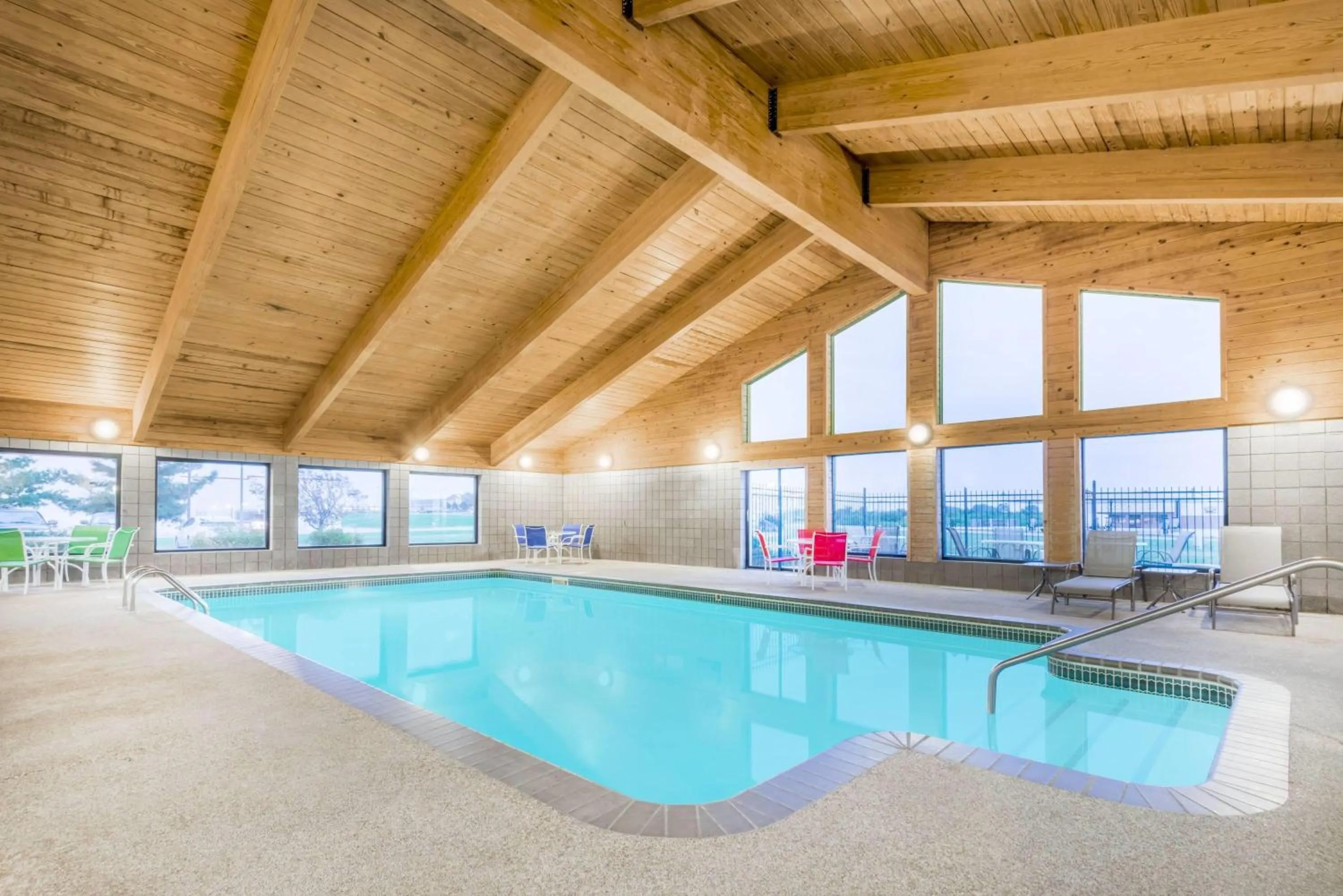 Pool view in Baymont by Wyndham Marshalltown