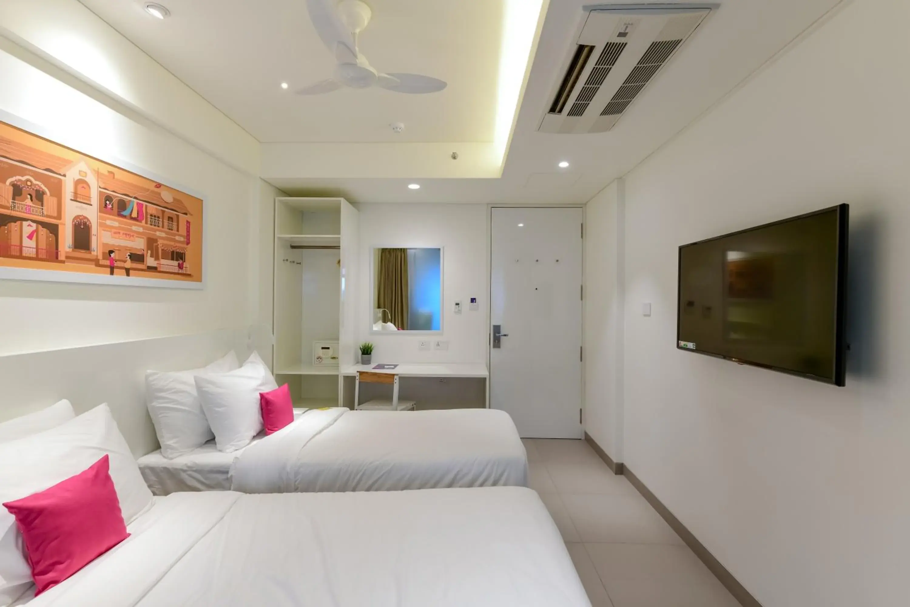 Bed in Hotel Centro Bed in Hotel Centro