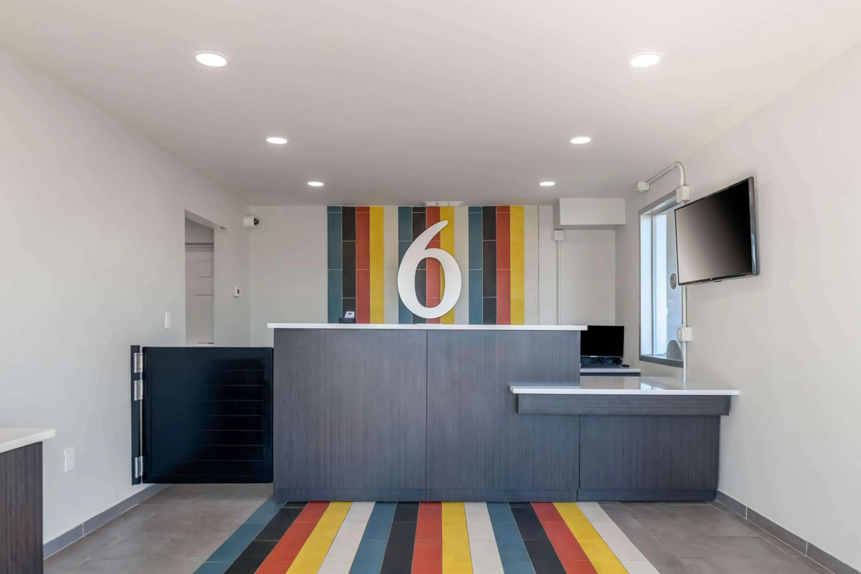 Lobby or reception in Motel 6-Commerce, GA