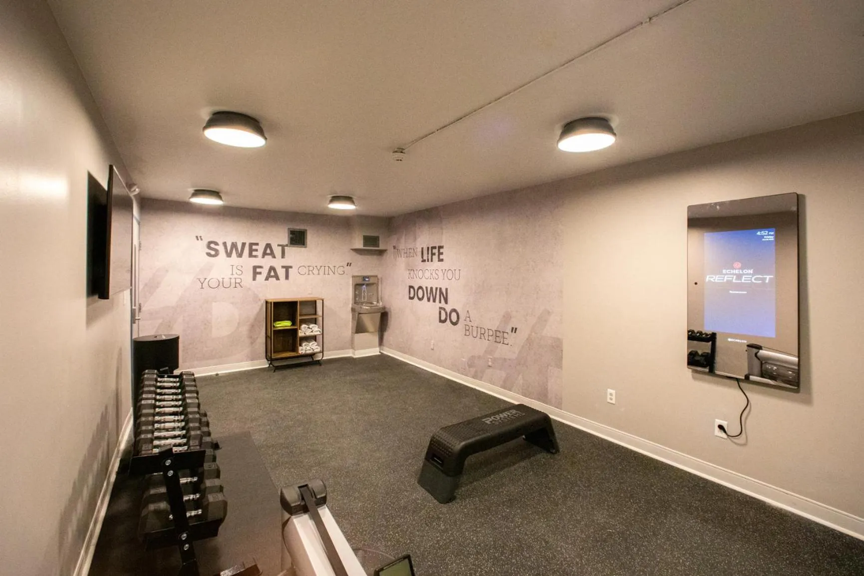 Fitness centre/facilities in Hotel Denim