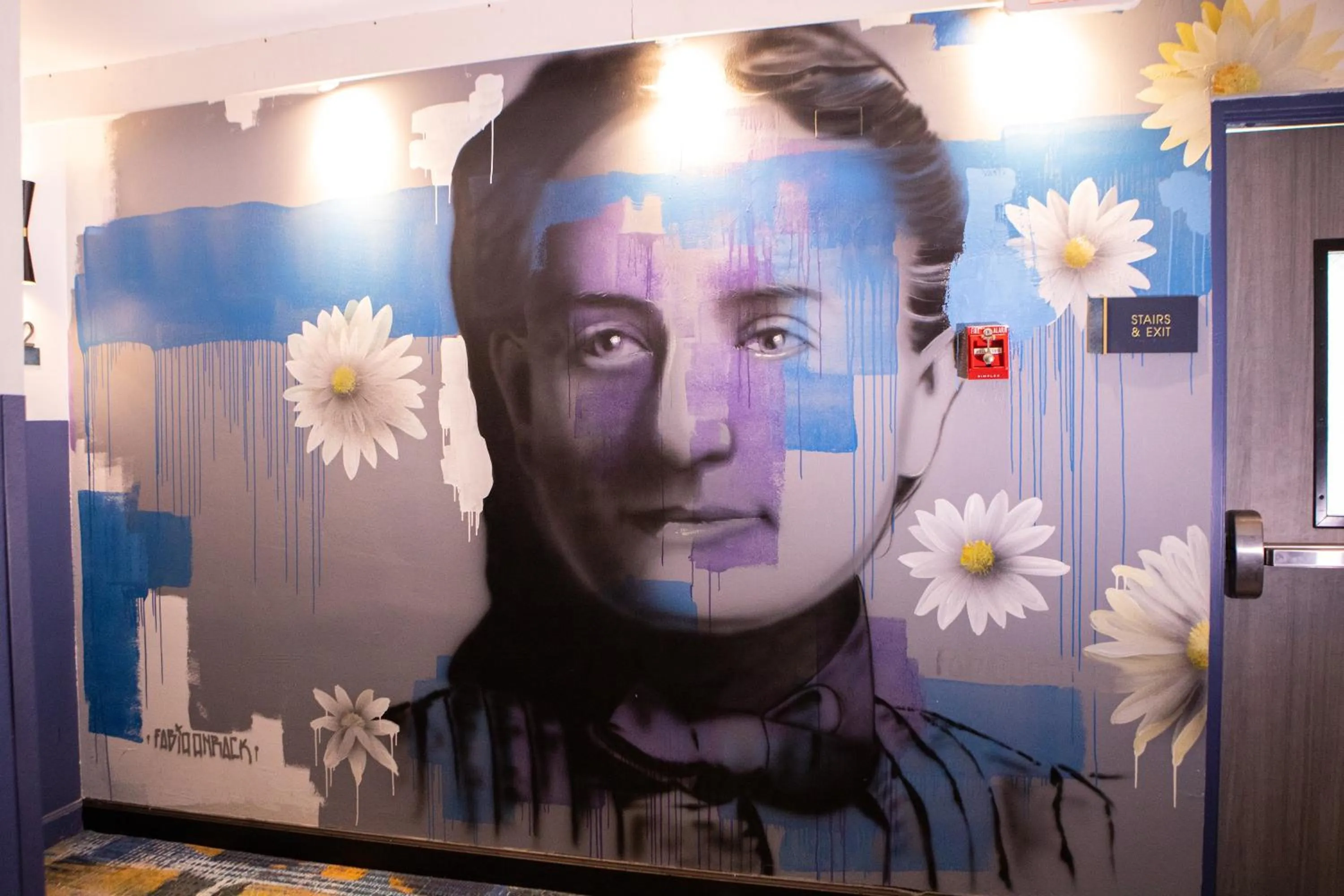 Decorative detail in Hotel Denim