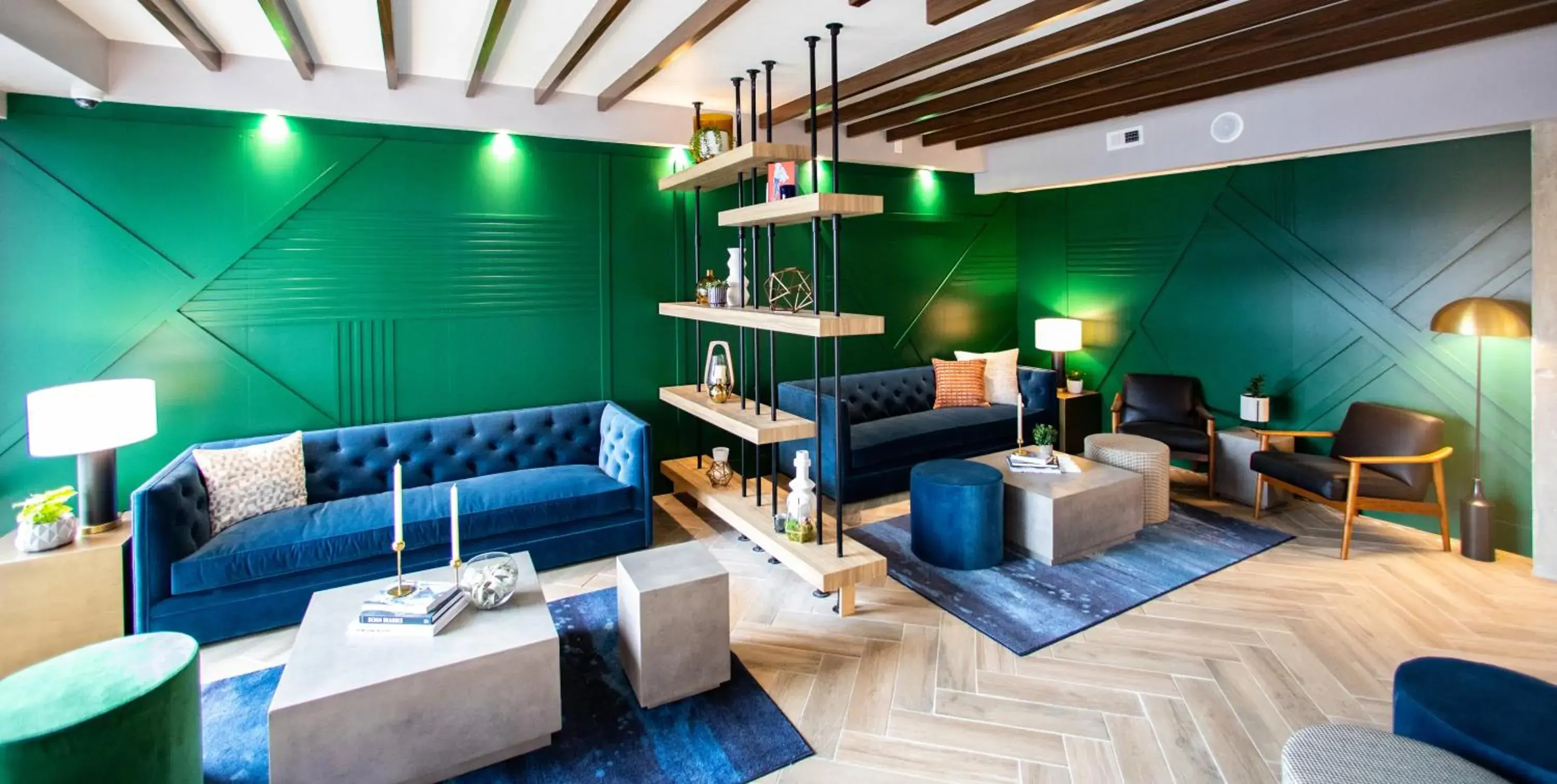 Lobby or reception in Hotel Denim Lobby or reception in Hotel Denim