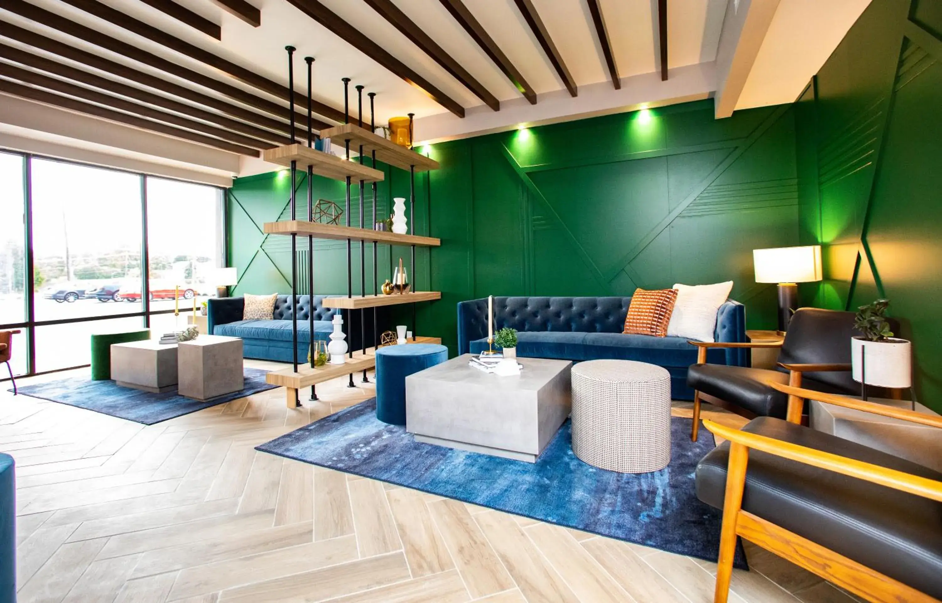 Lobby or reception in Hotel Denim Lobby or reception in Hotel Denim