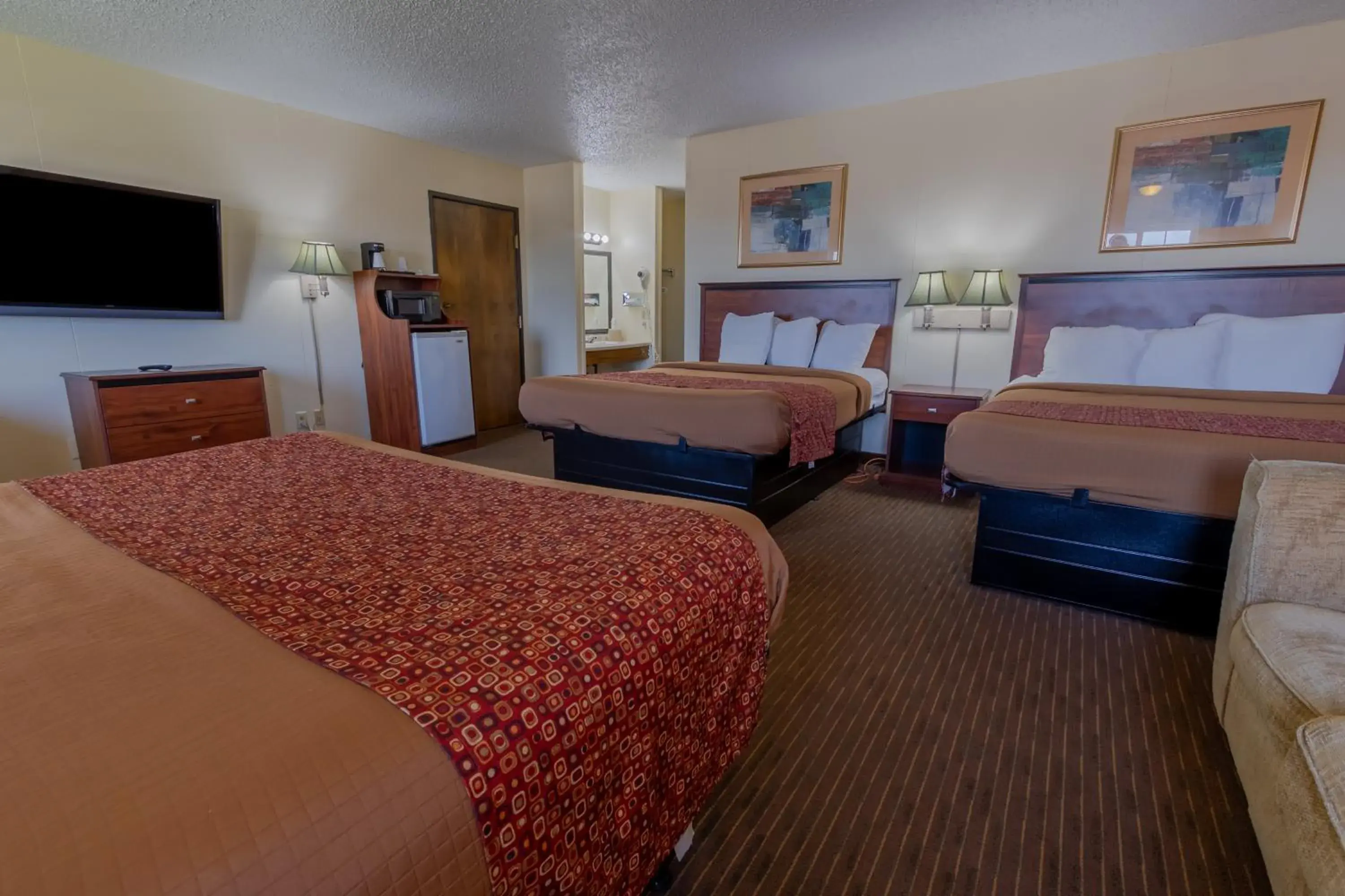 Bed in Thunderbird Lodge Bed in Thunderbird Lodge