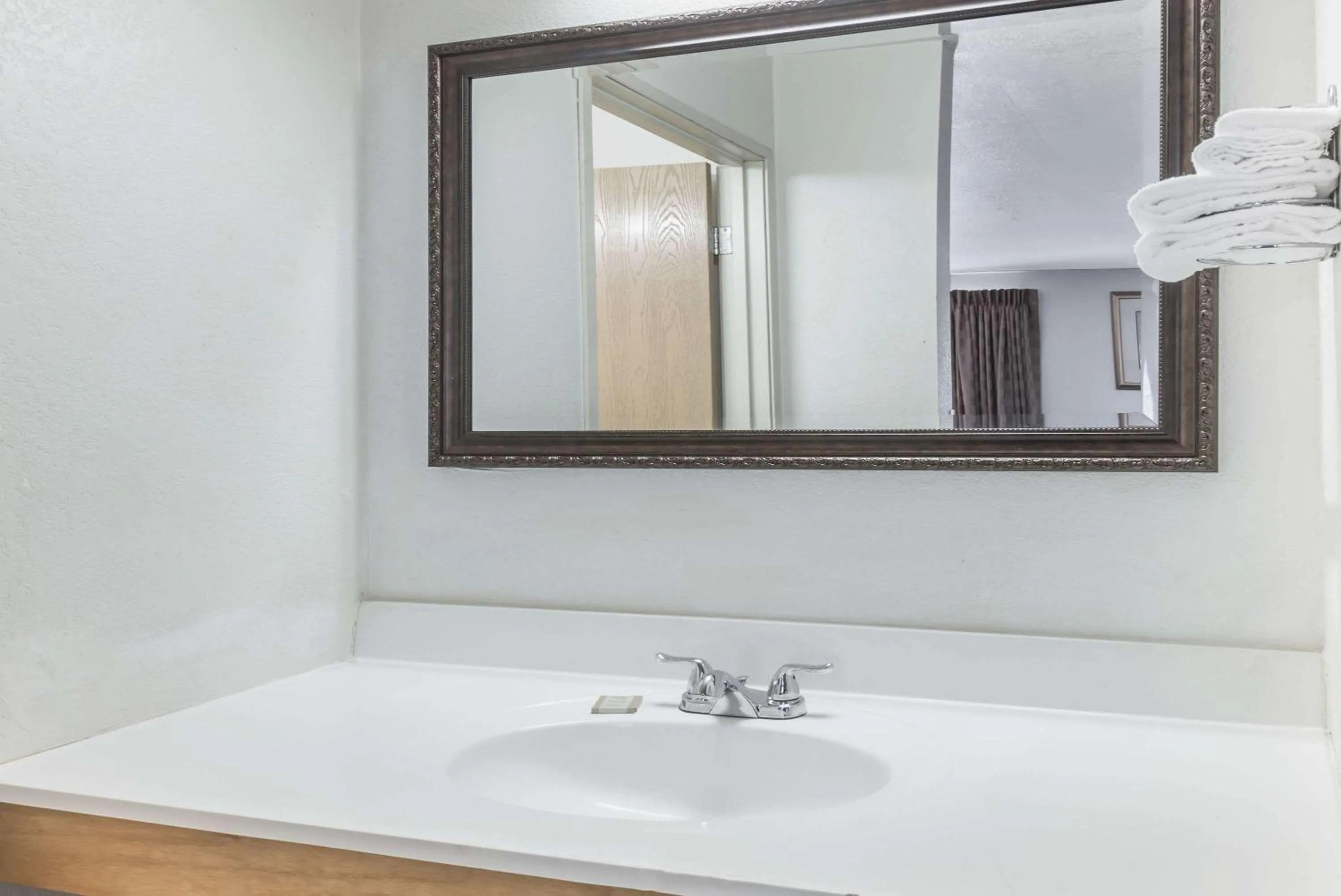 Bathroom in Super 8 by Wyndham Pittsburgh/Monroeville