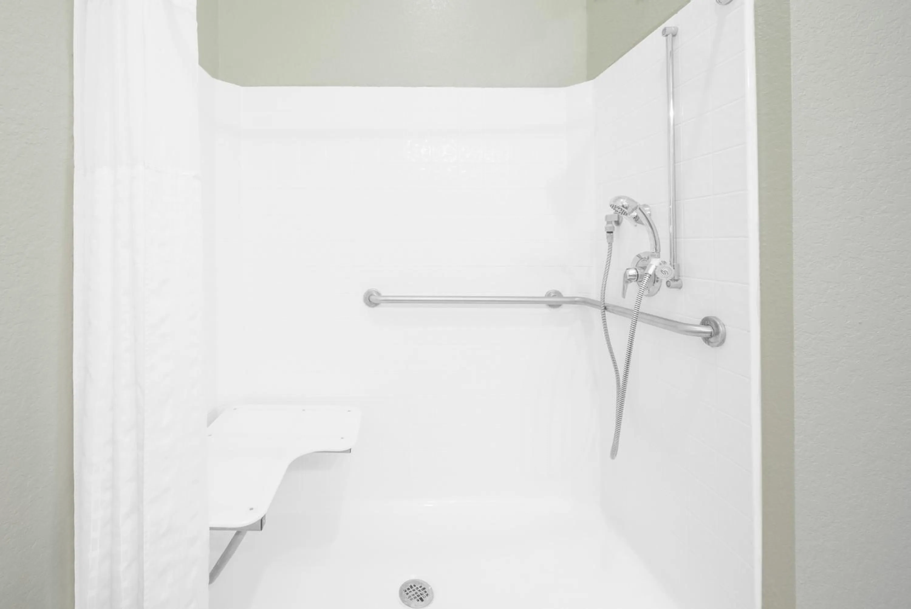 Shower in Baymont by Wyndham Pearsall