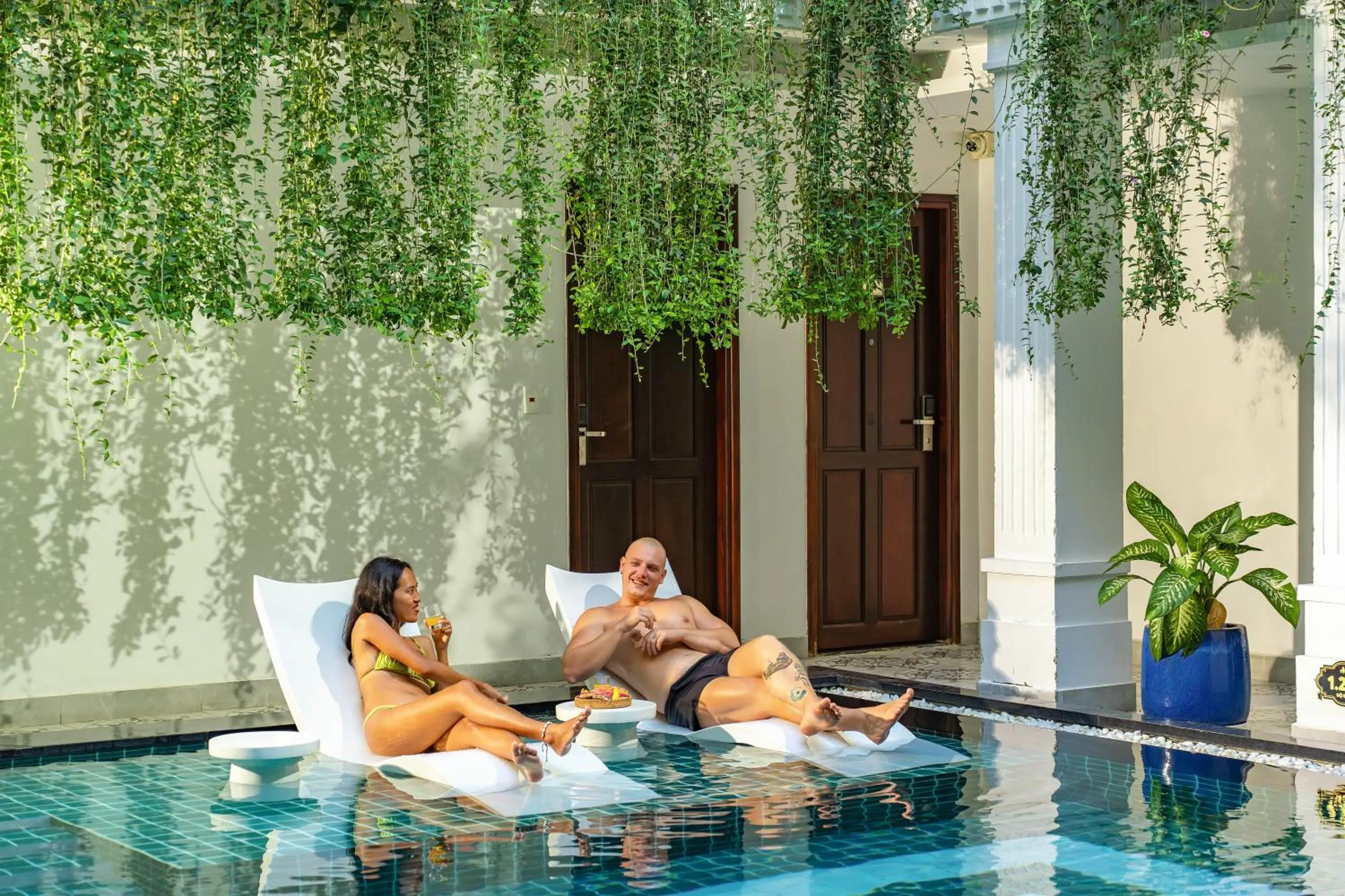 Swimming pool in Royal Mansion Boutique Hoi An