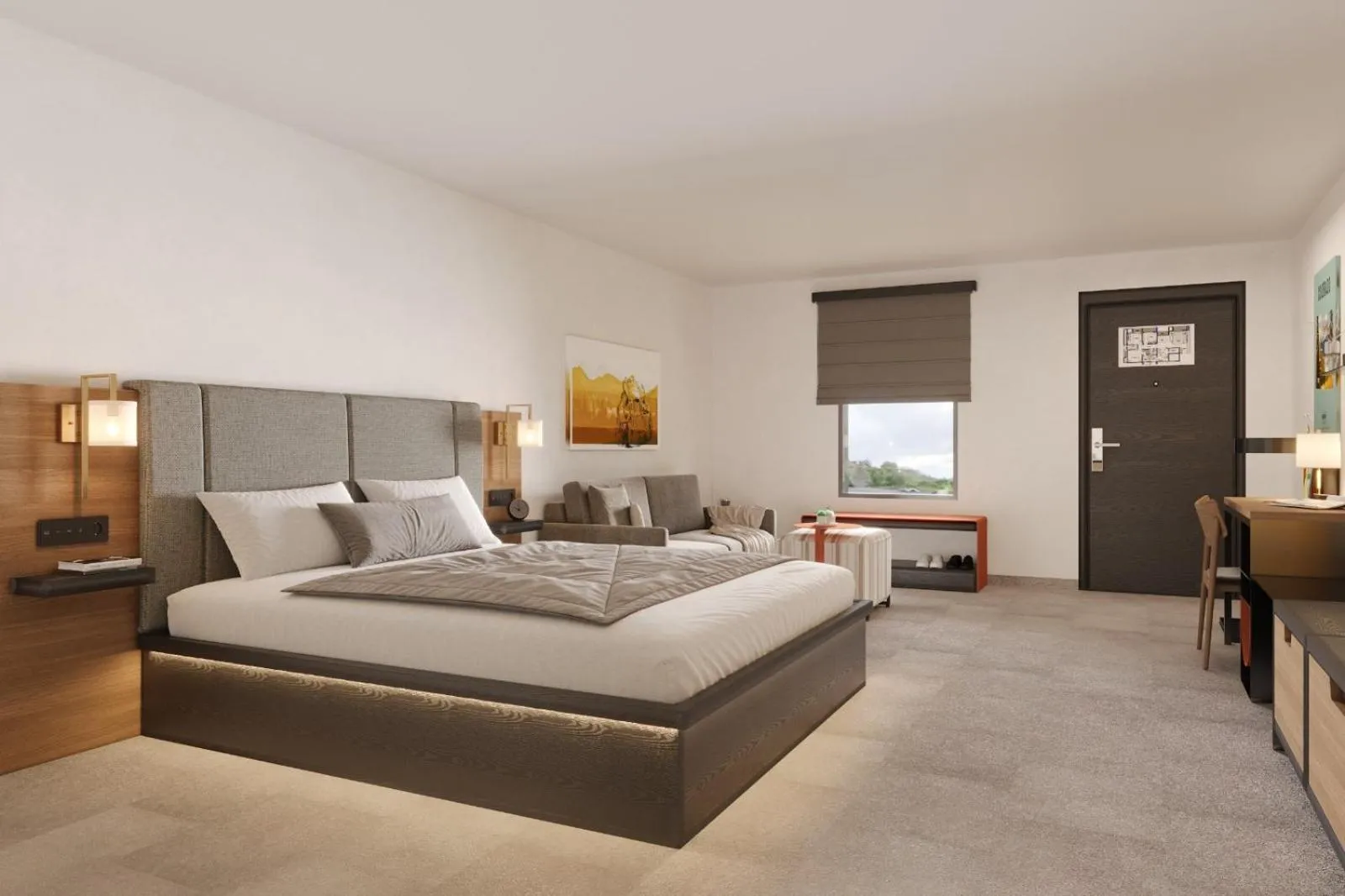 Photo of the whole room, Bed in Boundary By Terra Vi Durango