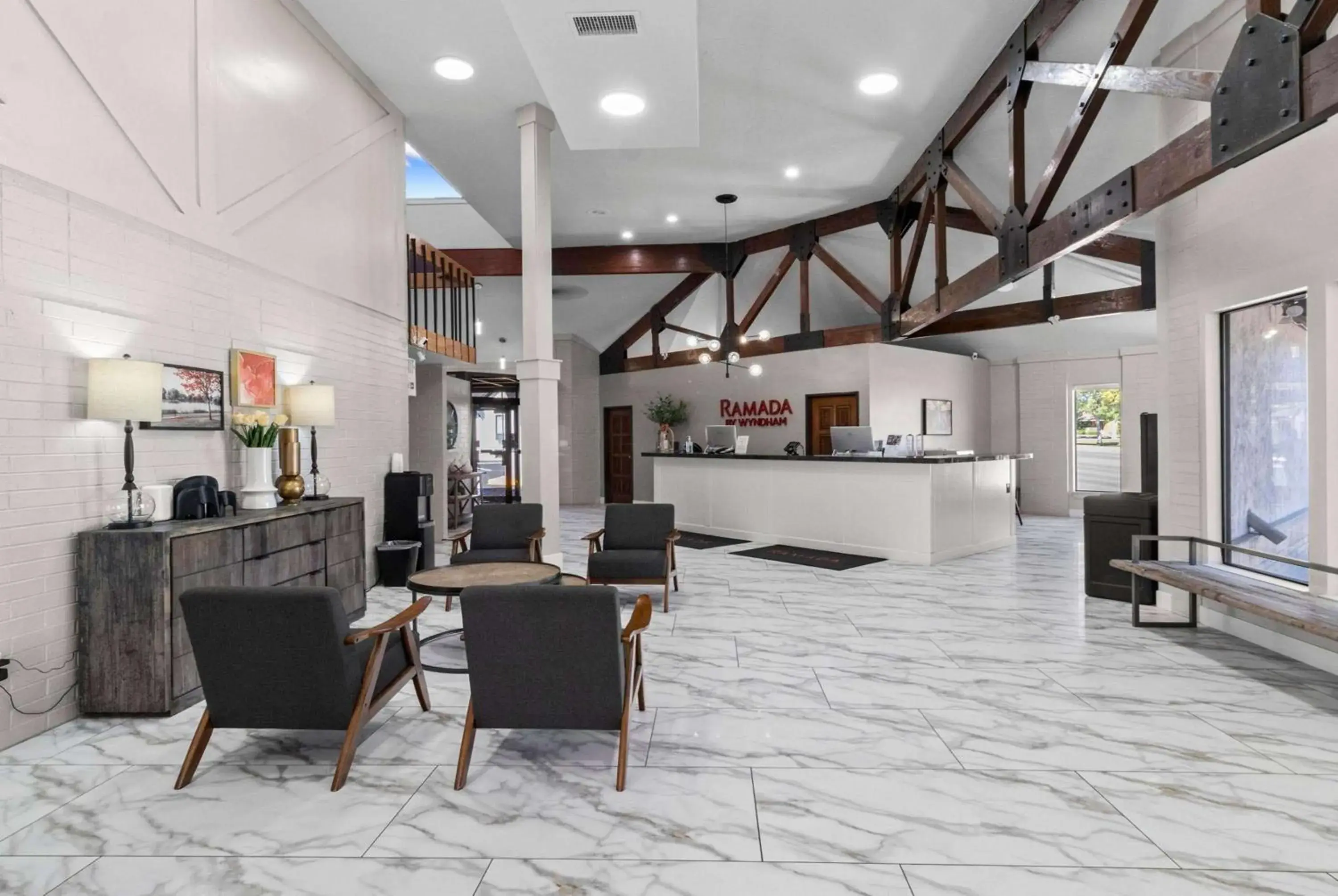 Lobby or reception in Ramada by Wyndham Richfield UT I-70 Lobby or reception in Ramada by Wyndham Richfield UT I-70