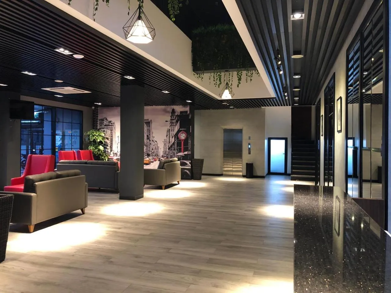 Lobby/Reception in Grand Caman hotel