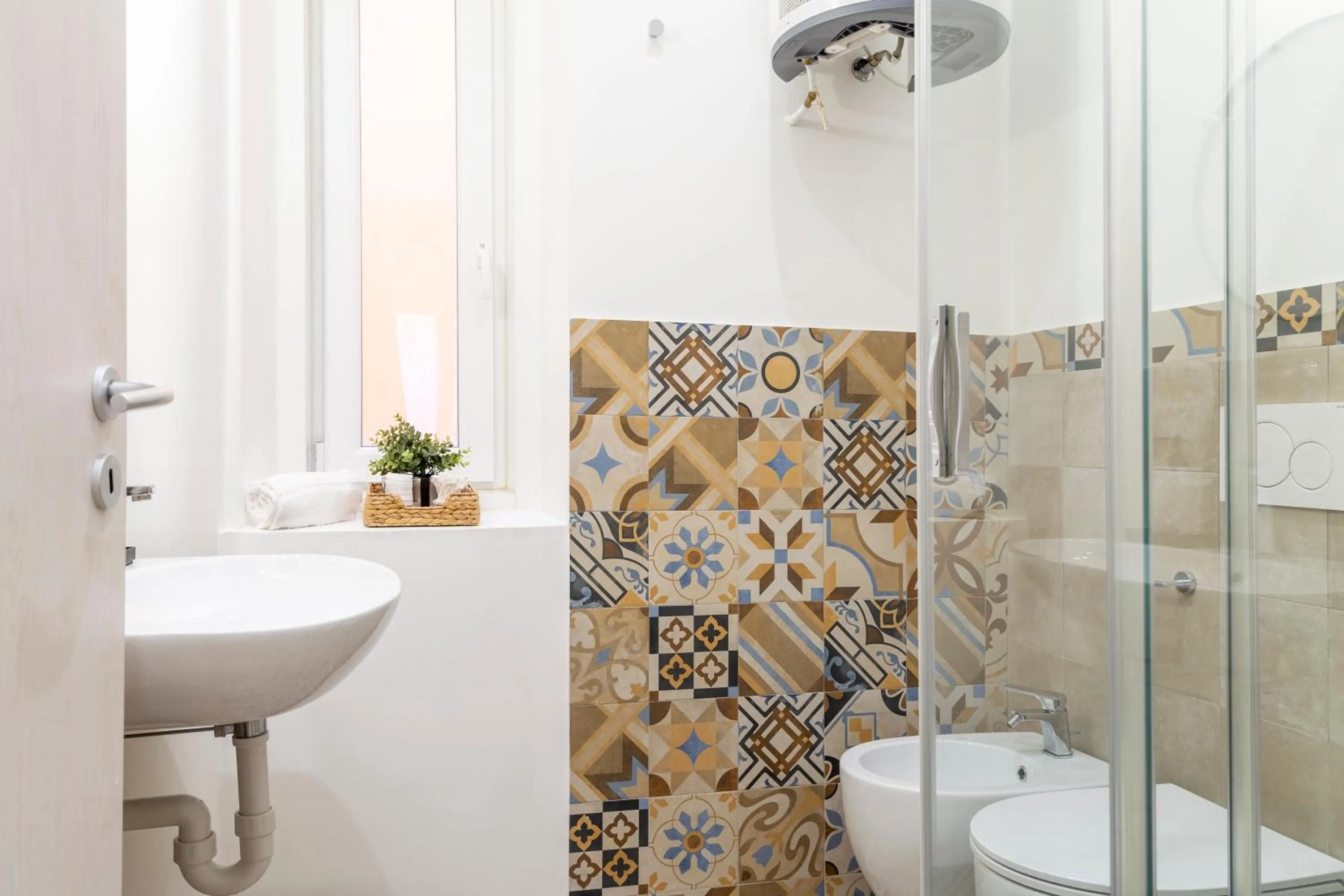 Bathroom in Elegante appartamento vicino alla stazione - Gold