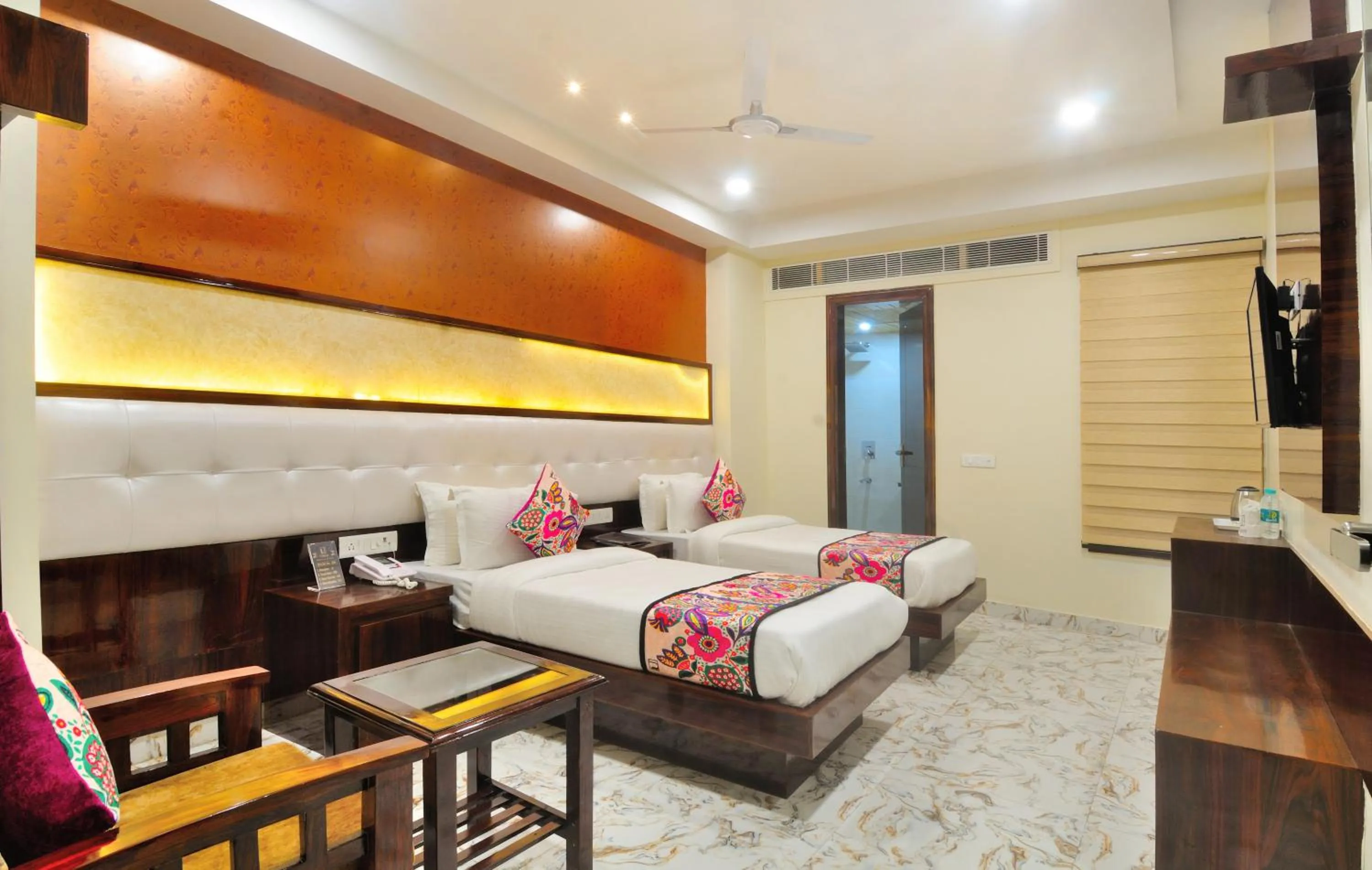 Photo of the whole room, Bed in The Grand Uddhav