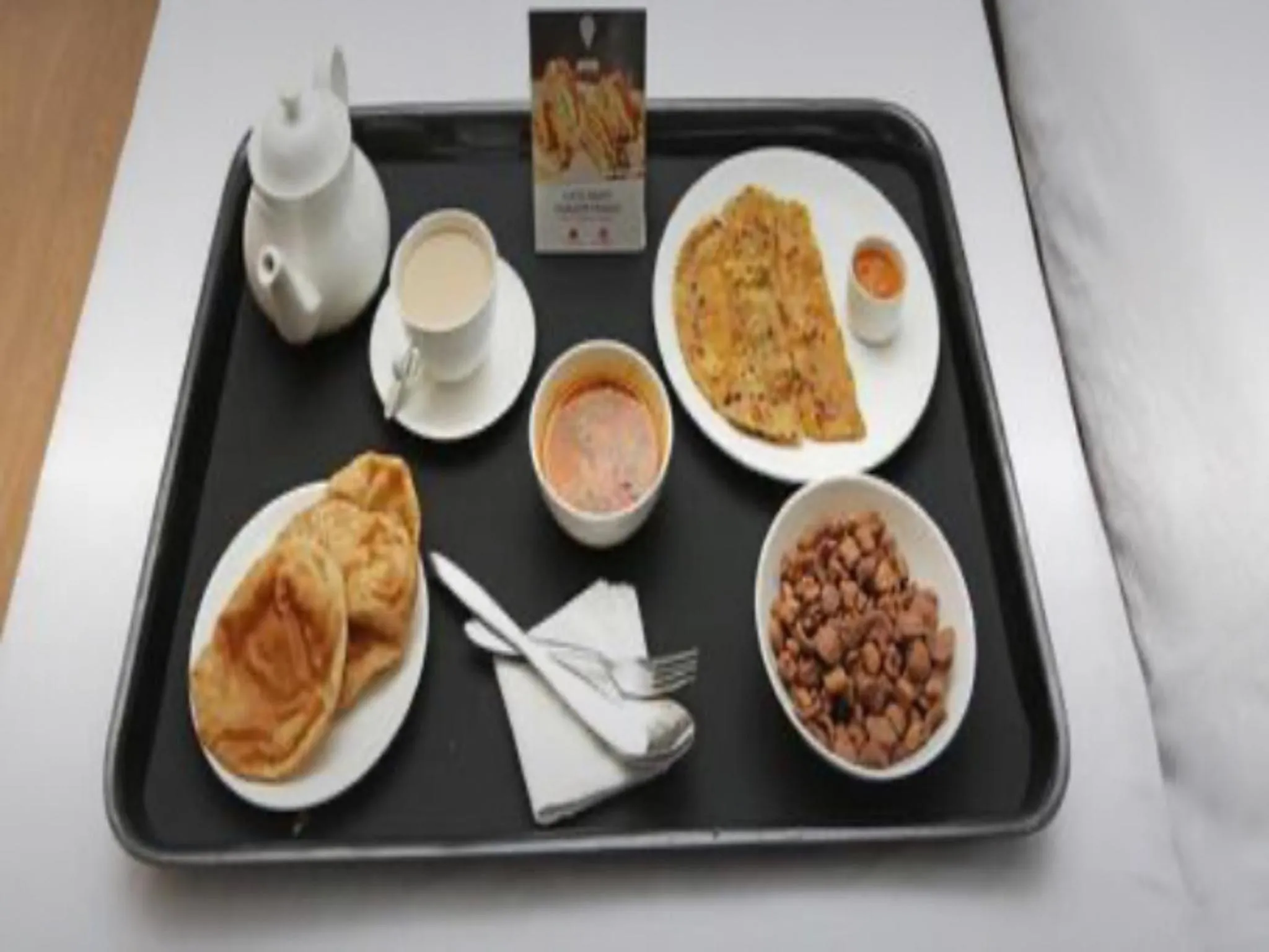 Asian breakfast in The Grand Uddhav