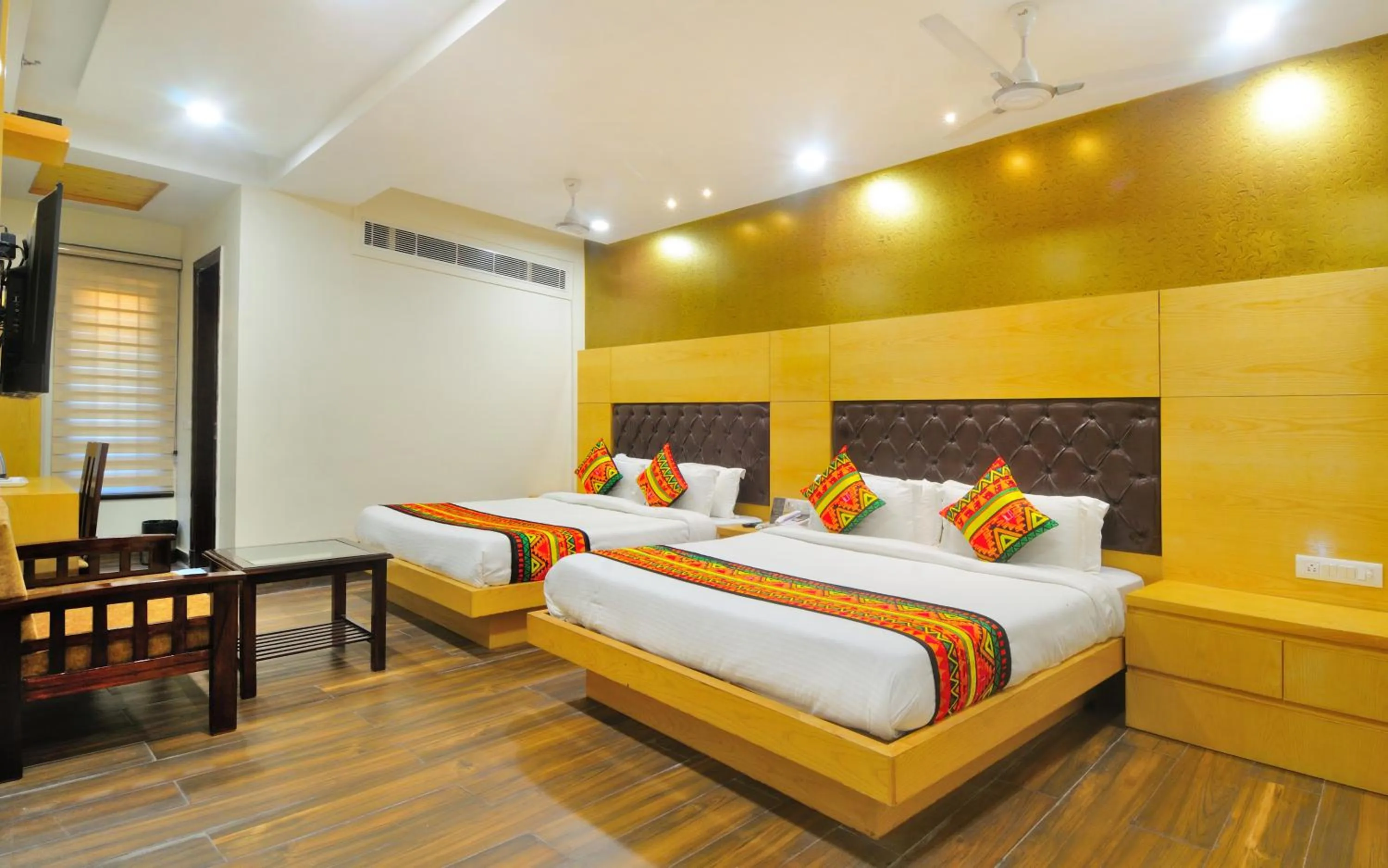Photo of the whole room, Bed in The Grand Uddhav