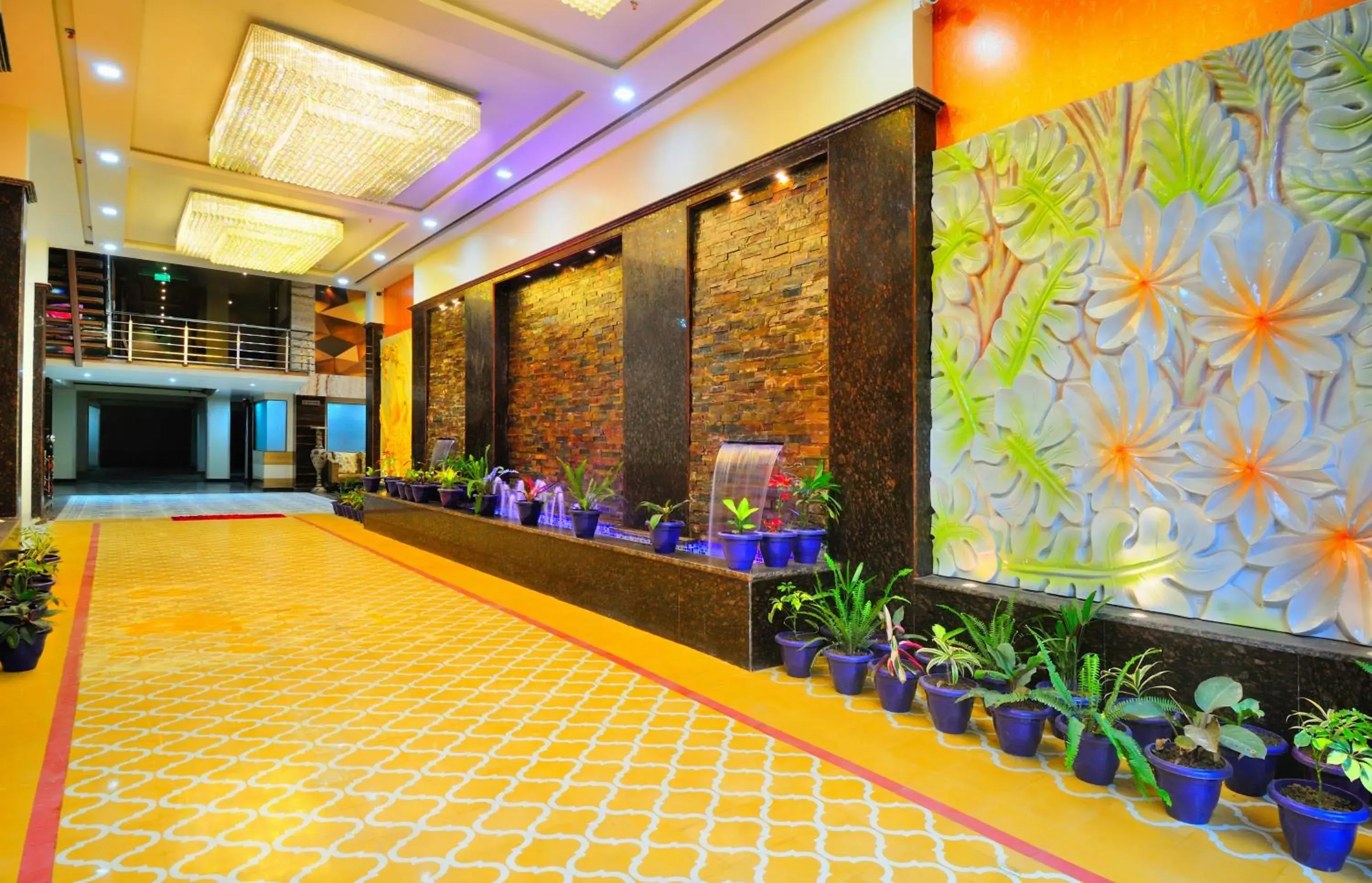 Lobby or reception in The Grand Uddhav Lobby or reception in The Grand Uddhav
