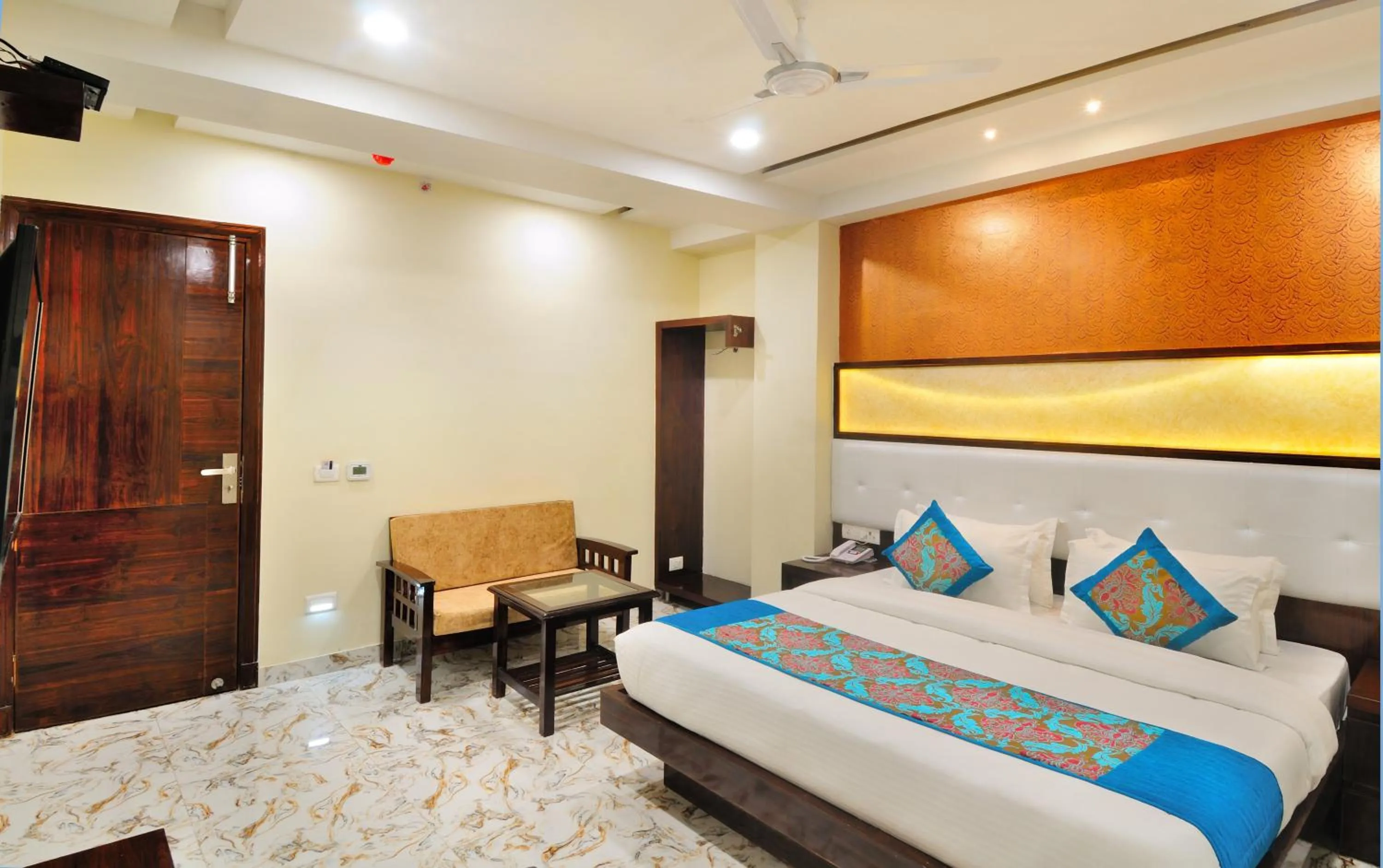 Photo of the whole room, Bed in The Grand Uddhav