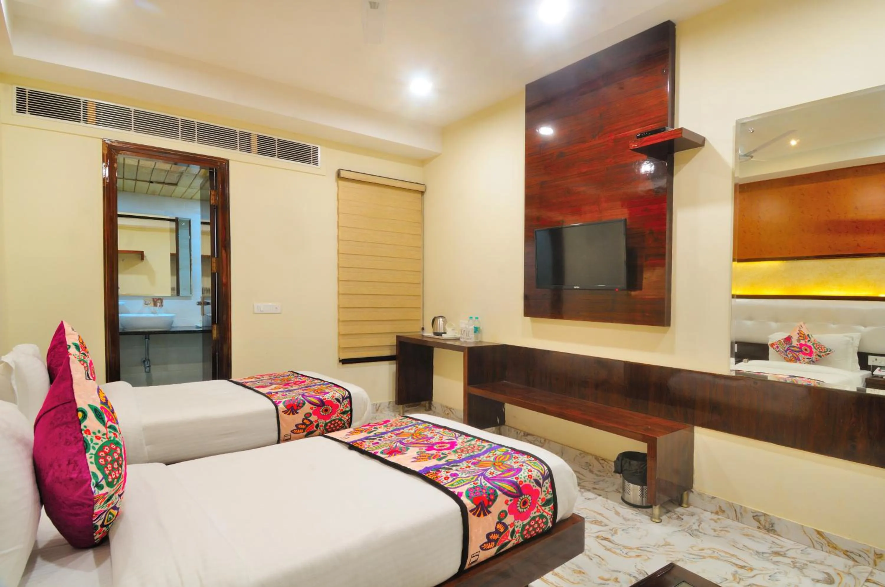 Photo of the whole room, Bed in The Grand Uddhav