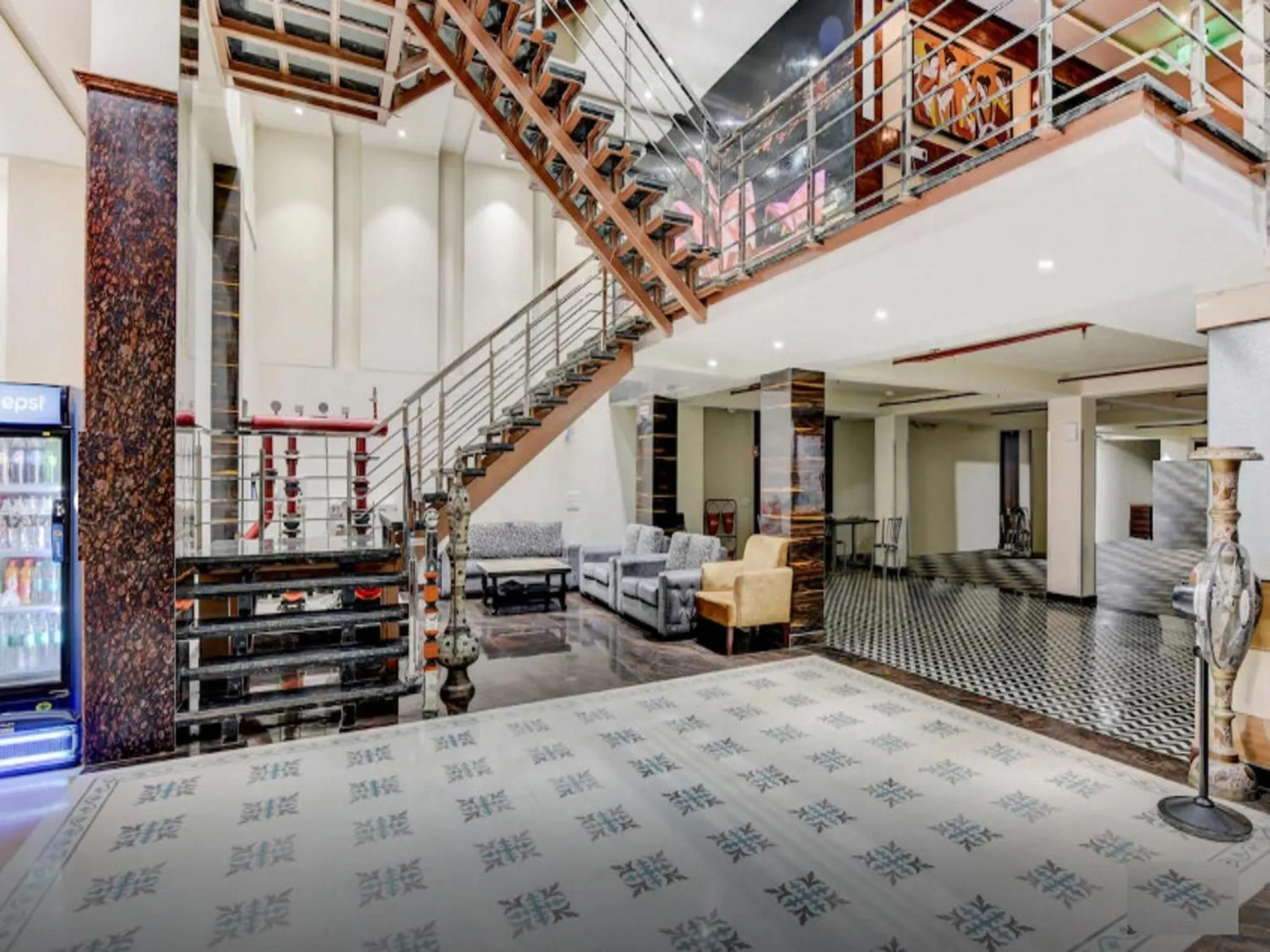 Lobby or reception in The Grand Uddhav