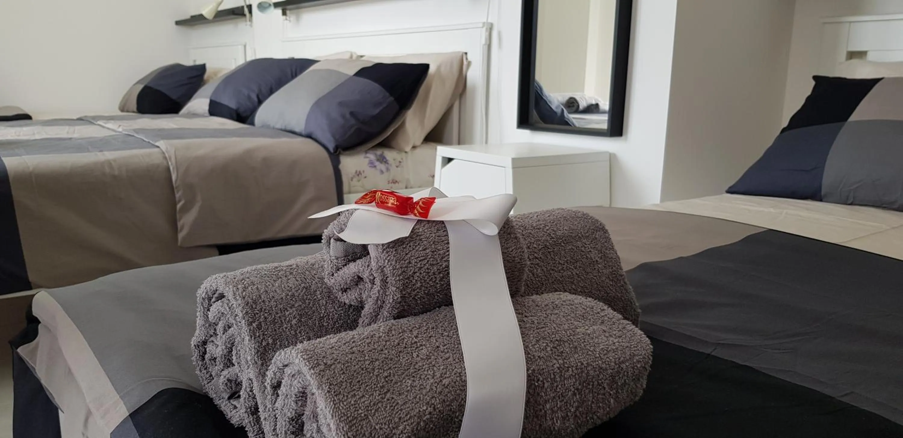 Bedroom, Bed in Punto Blu Relax