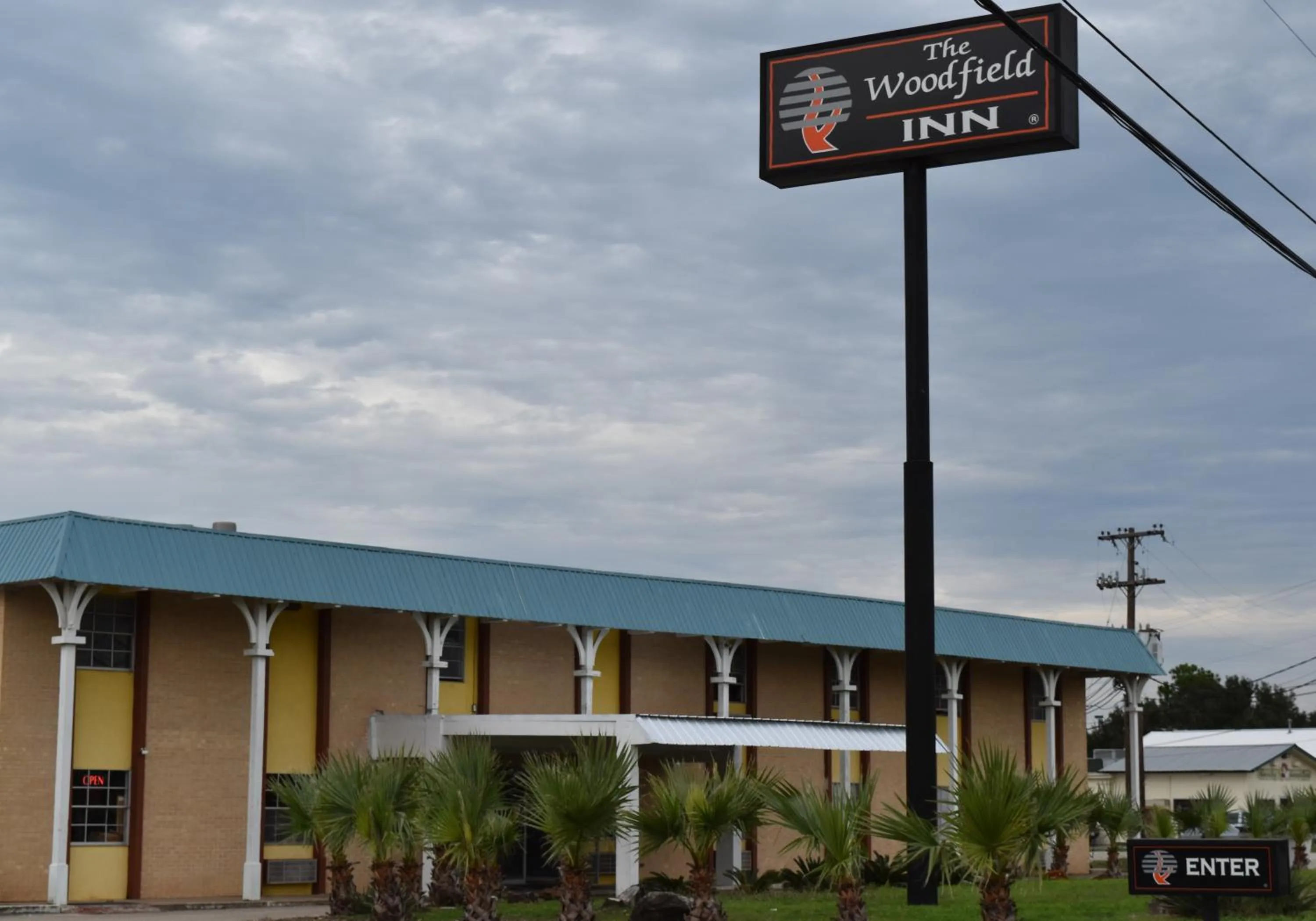 Facade/entrance in Woodfield Inn & Suites Hotel O, Yoakum TX 111