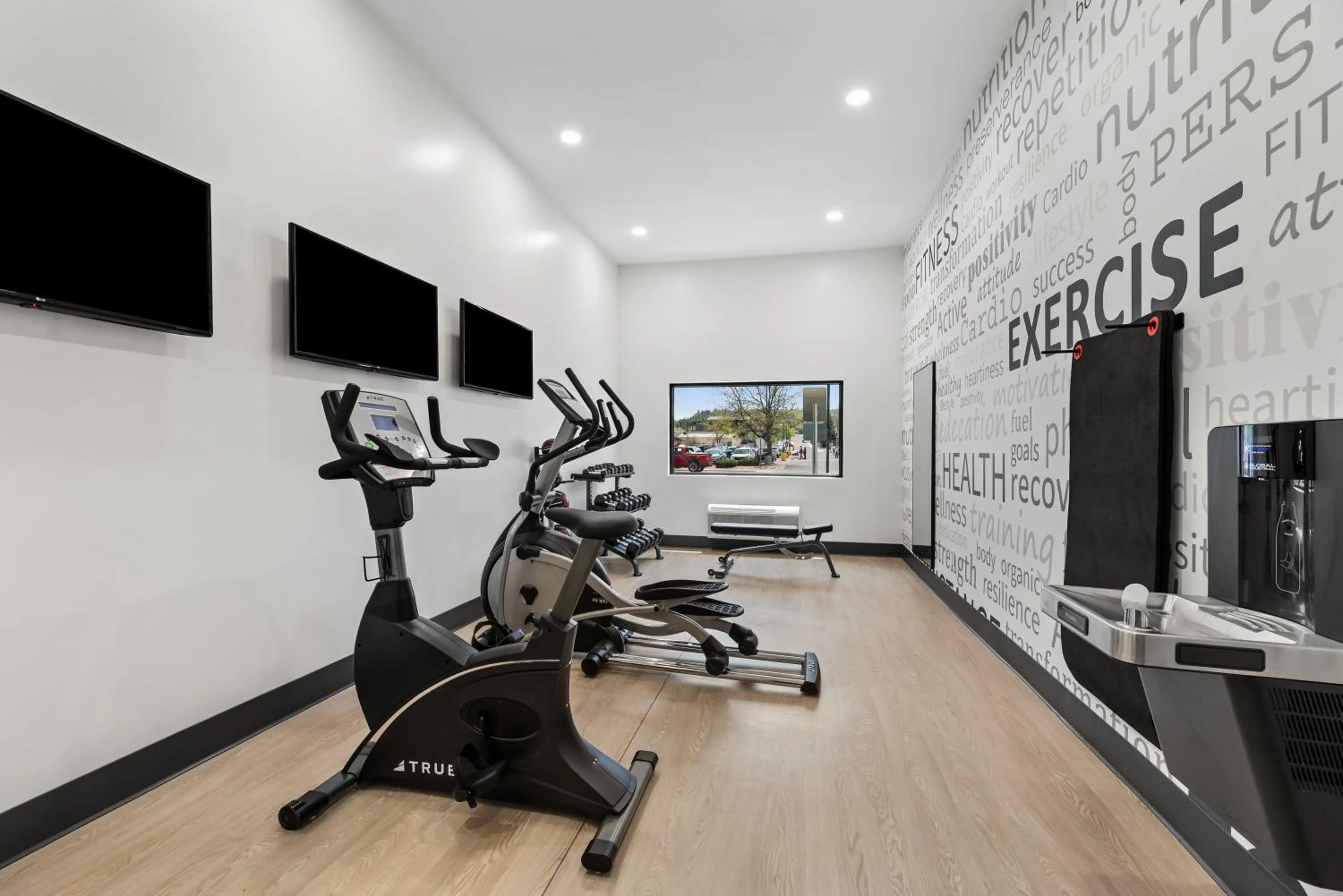 Fitness centre/facilities in The Ellsworth Hotel, an Ascend Collection Hotel