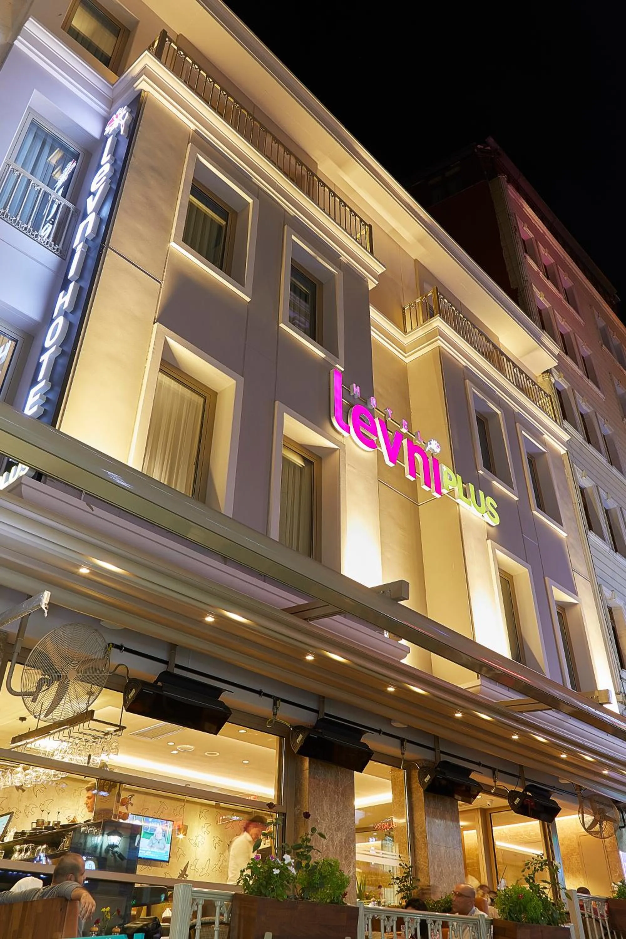 Property building in Levni Plus Hotel