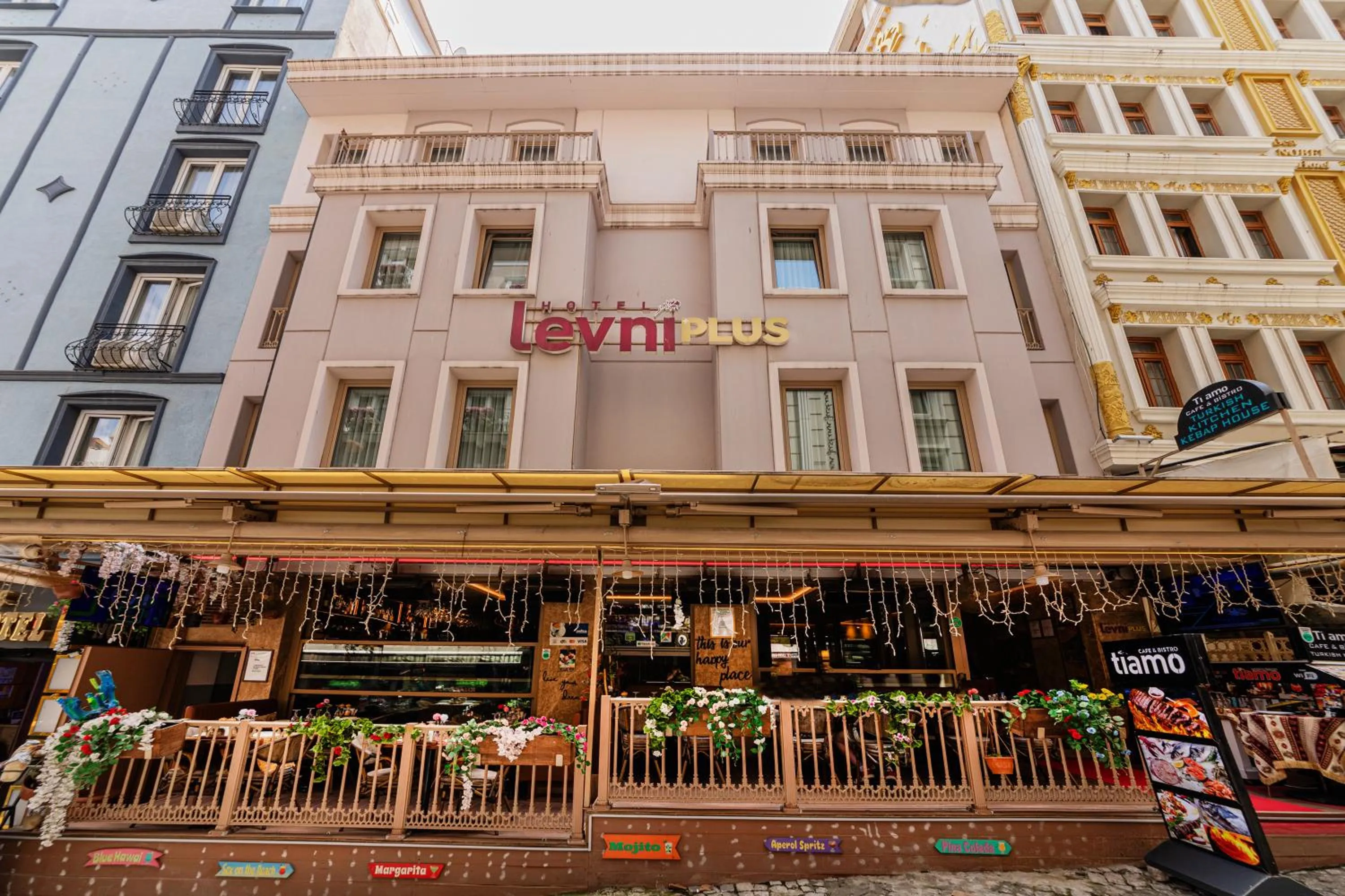 Property building in Levni Plus Hotel