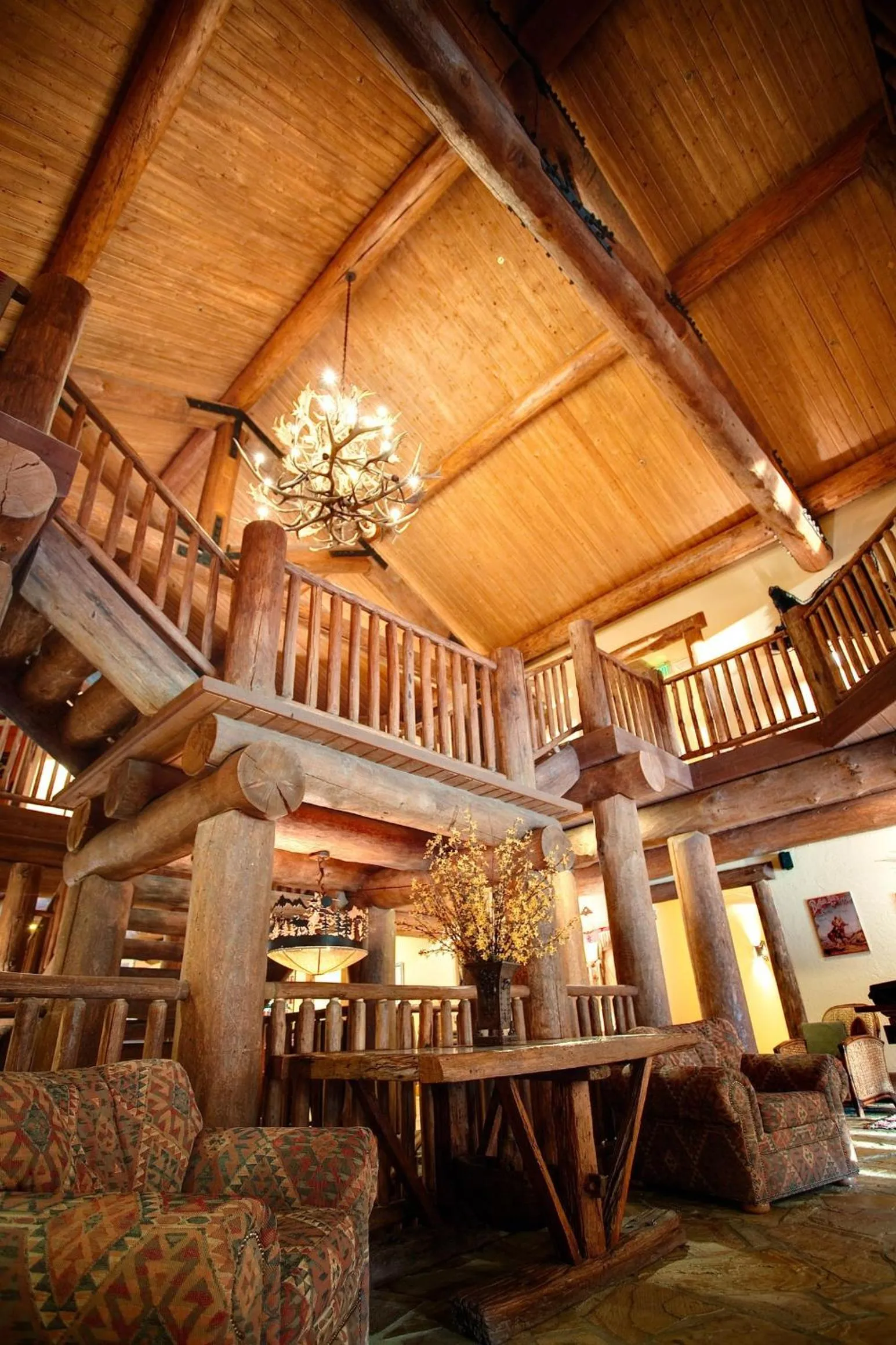 Lobby or reception in Daniels Summit Lodge