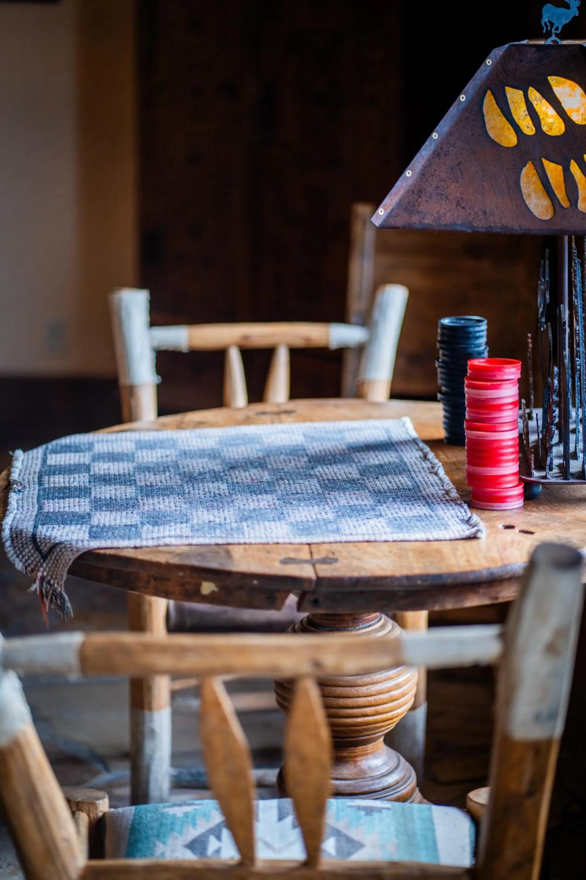 Seating area in Daniels Summit Lodge