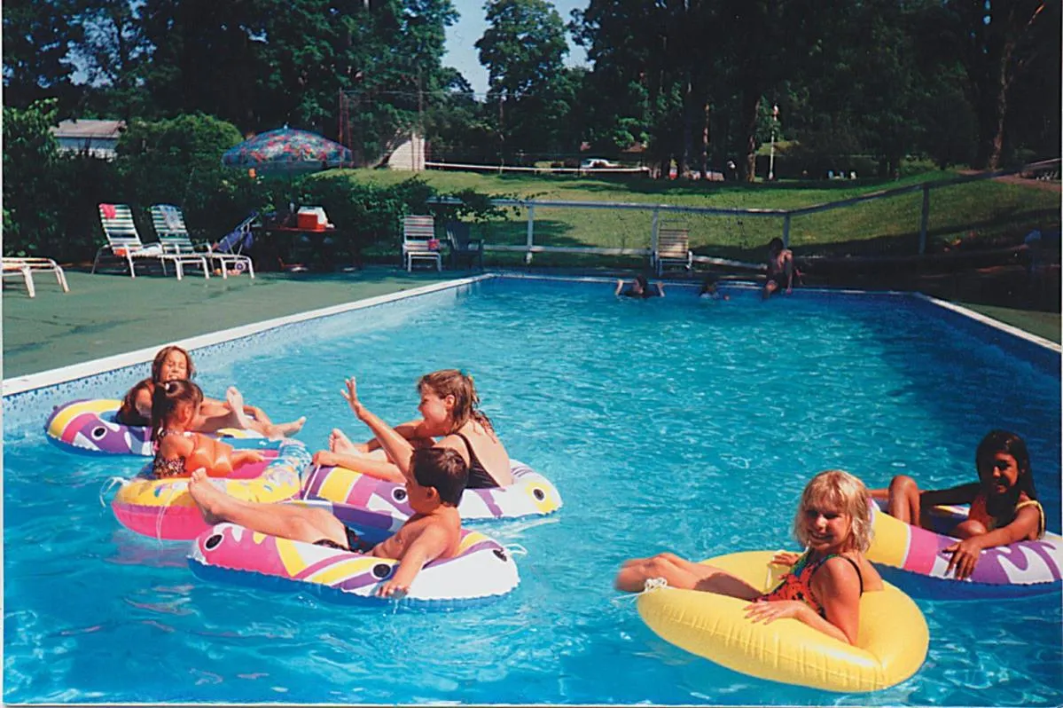 Bed in Winter Clove Family Inn