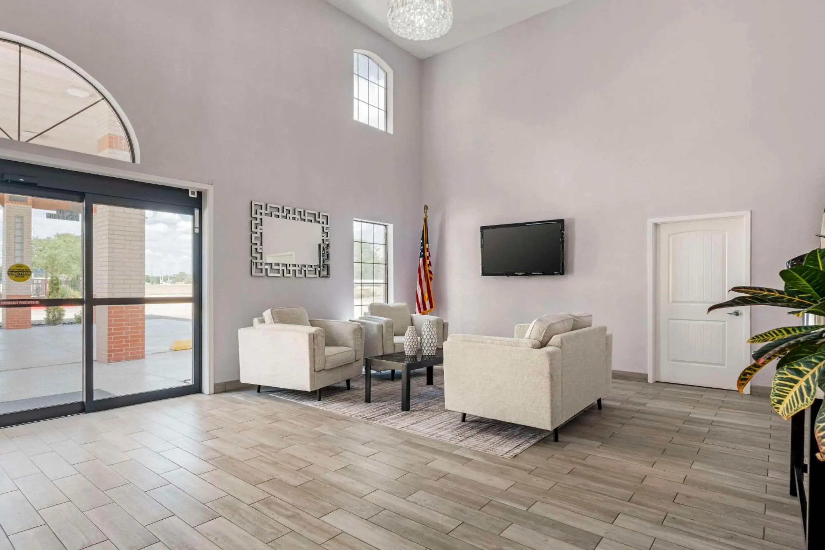 Lobby or reception in Americas Best Value Inn New Boston Lobby or reception in Americas Best Value Inn New Boston