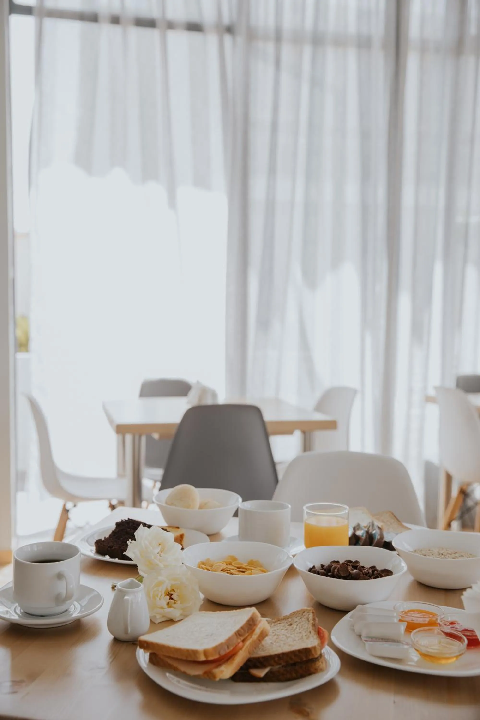 Breakfast in Vivari Acta