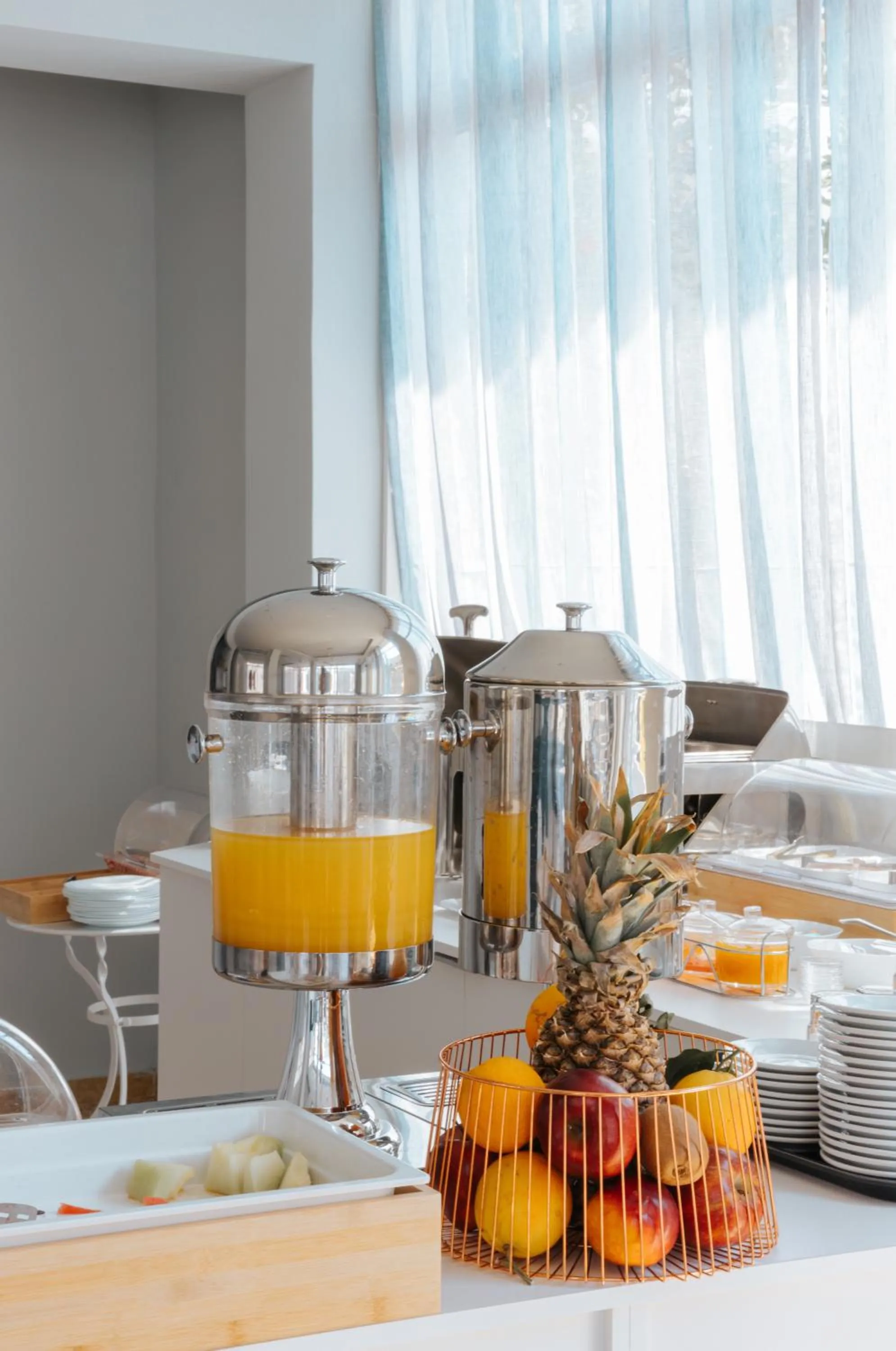 Breakfast in Vivari Acta