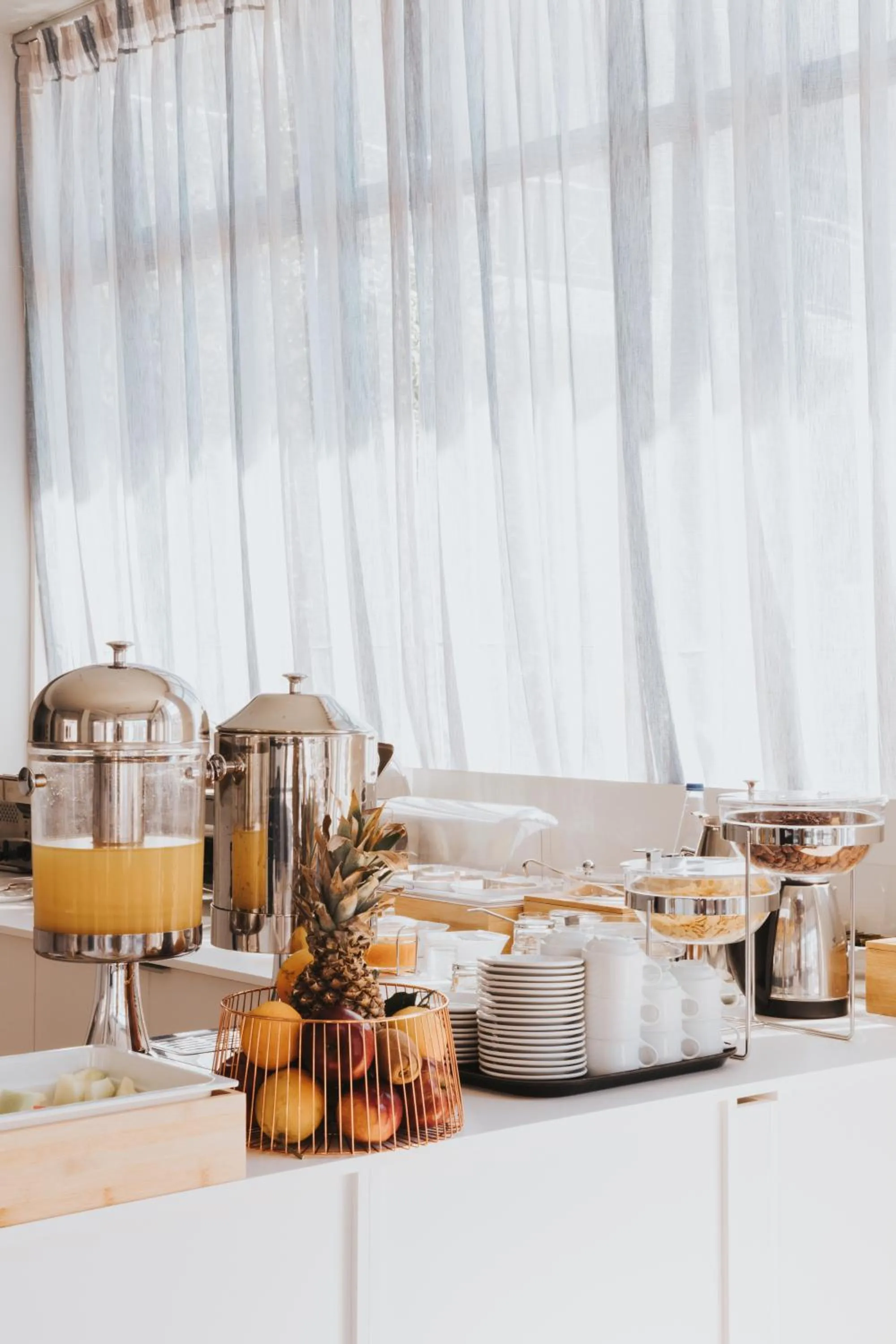 Breakfast in Vivari Acta