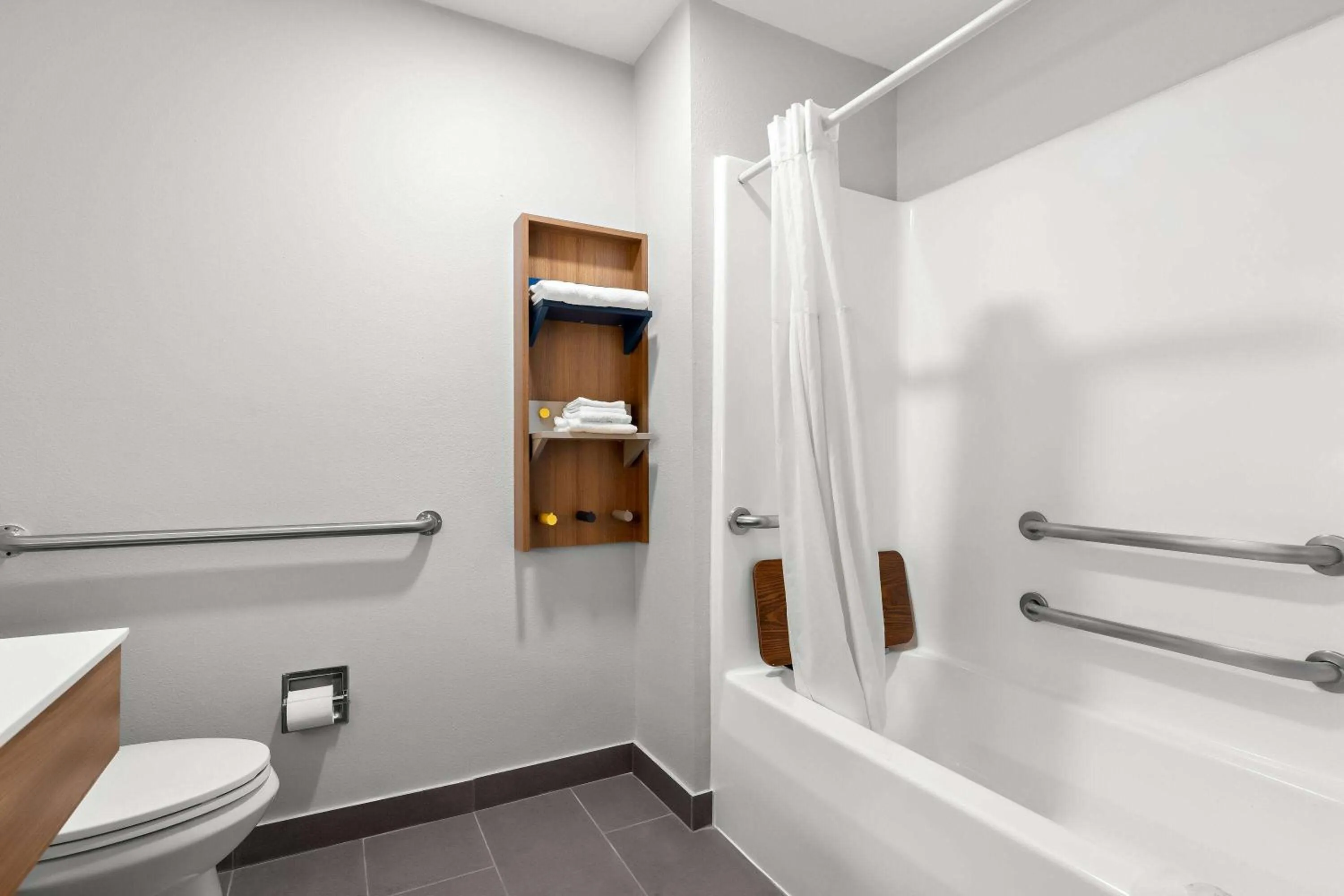 Bathroom in Microtel Inn & Suites by Wyndham Tulsa - Catoosa Route 66