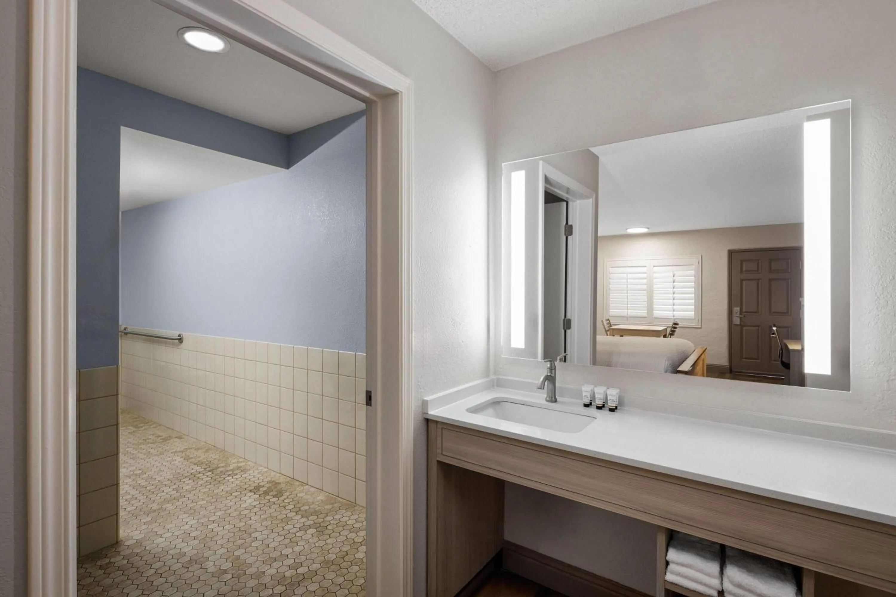 Shower in Baymont by Wyndham Susanville