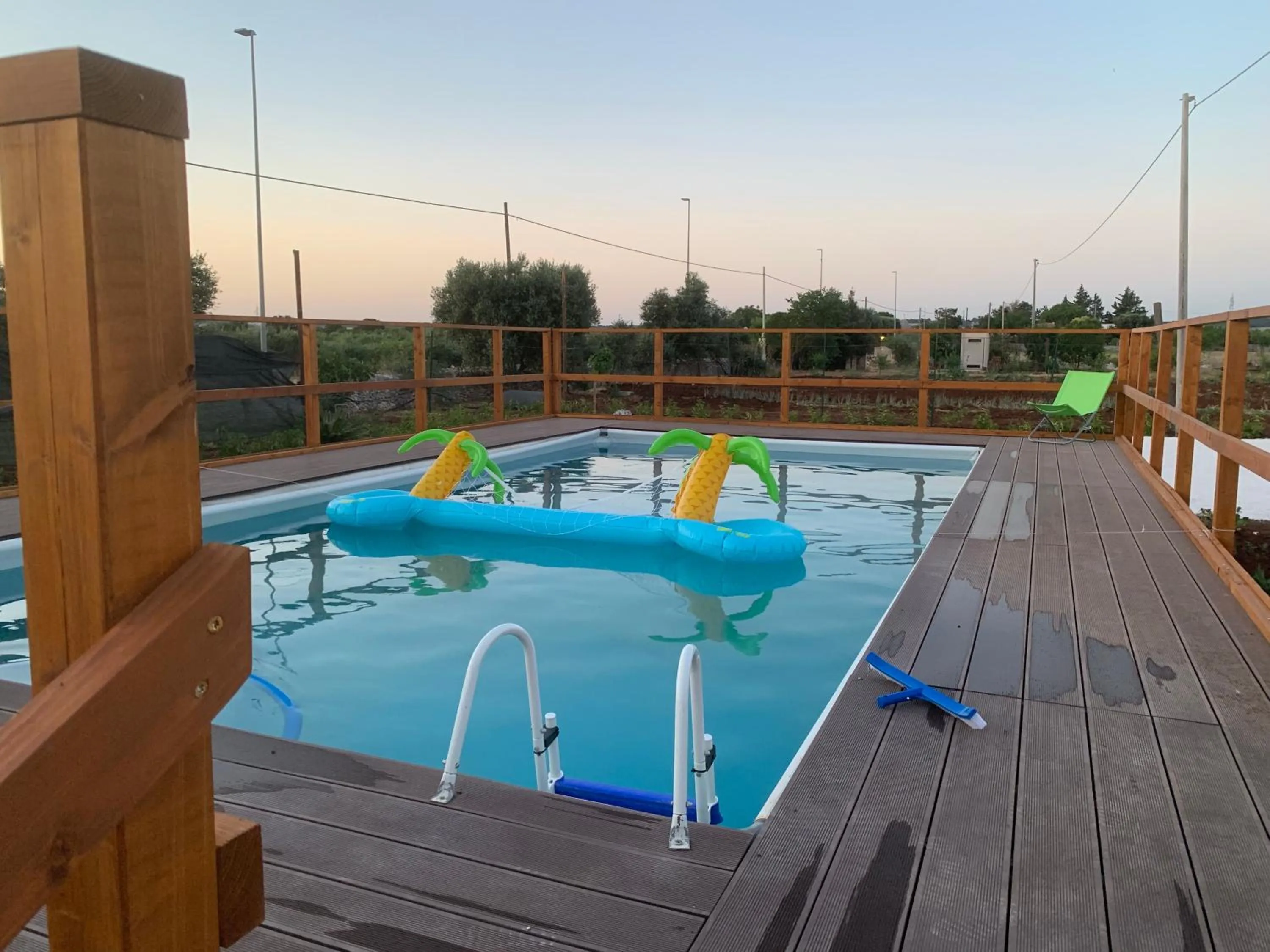 Swimming pool in U’ Fore B&B Relax garden