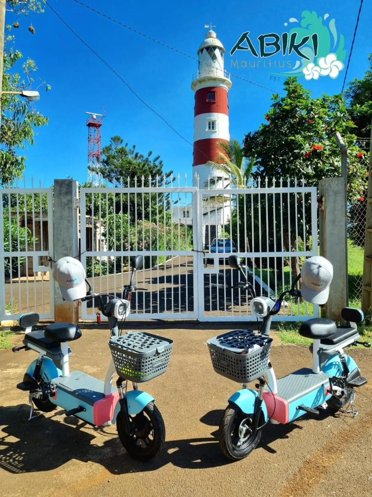 Cycling in Abiki Mauritius with Tourism Authority Permit