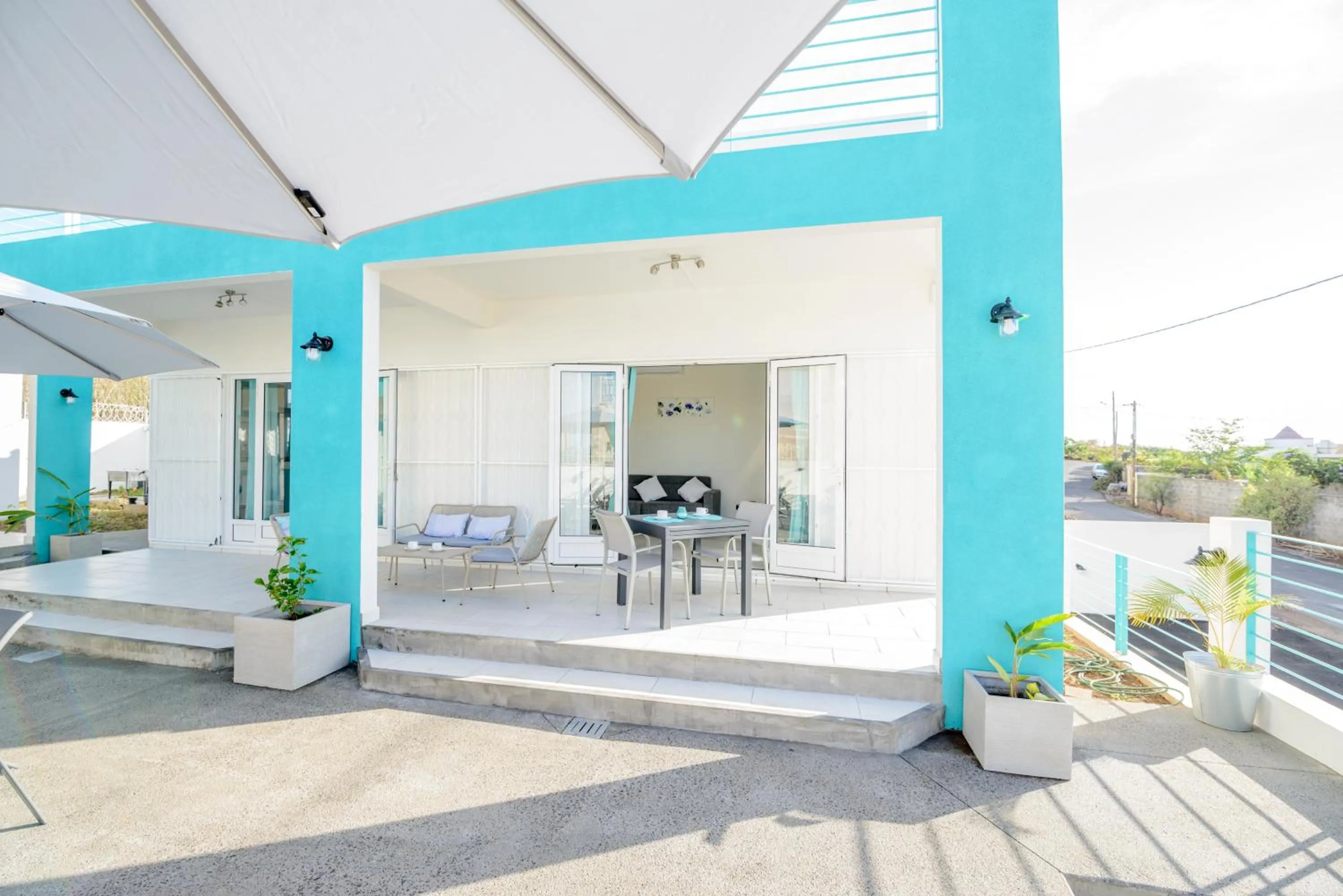 View (from property/room) in Abiki Mauritius with Tourism Authority Permit