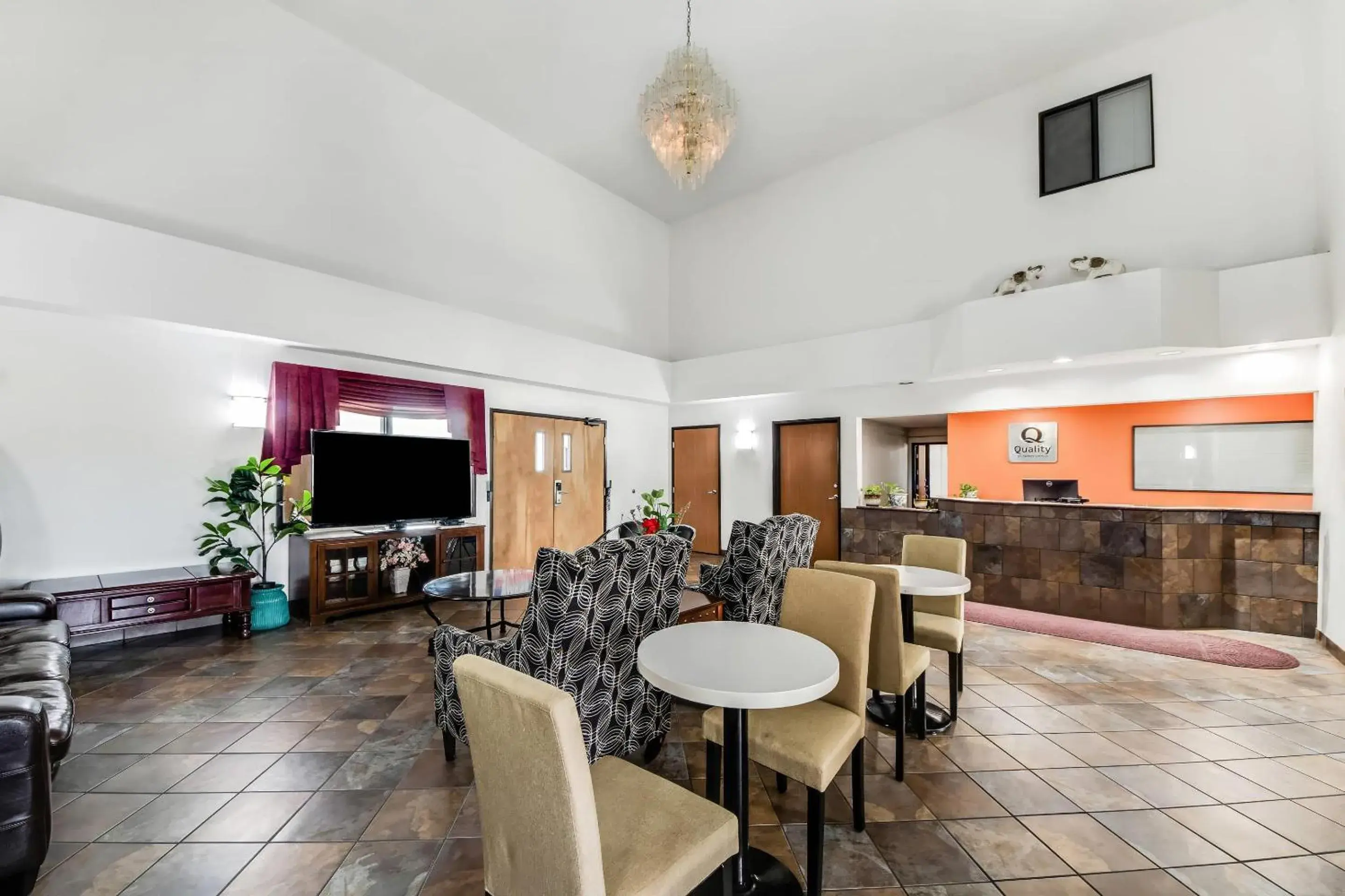 Lobby or reception in Quality Inn & Suites Junction Lobby or reception in Quality Inn & Suites Junction
