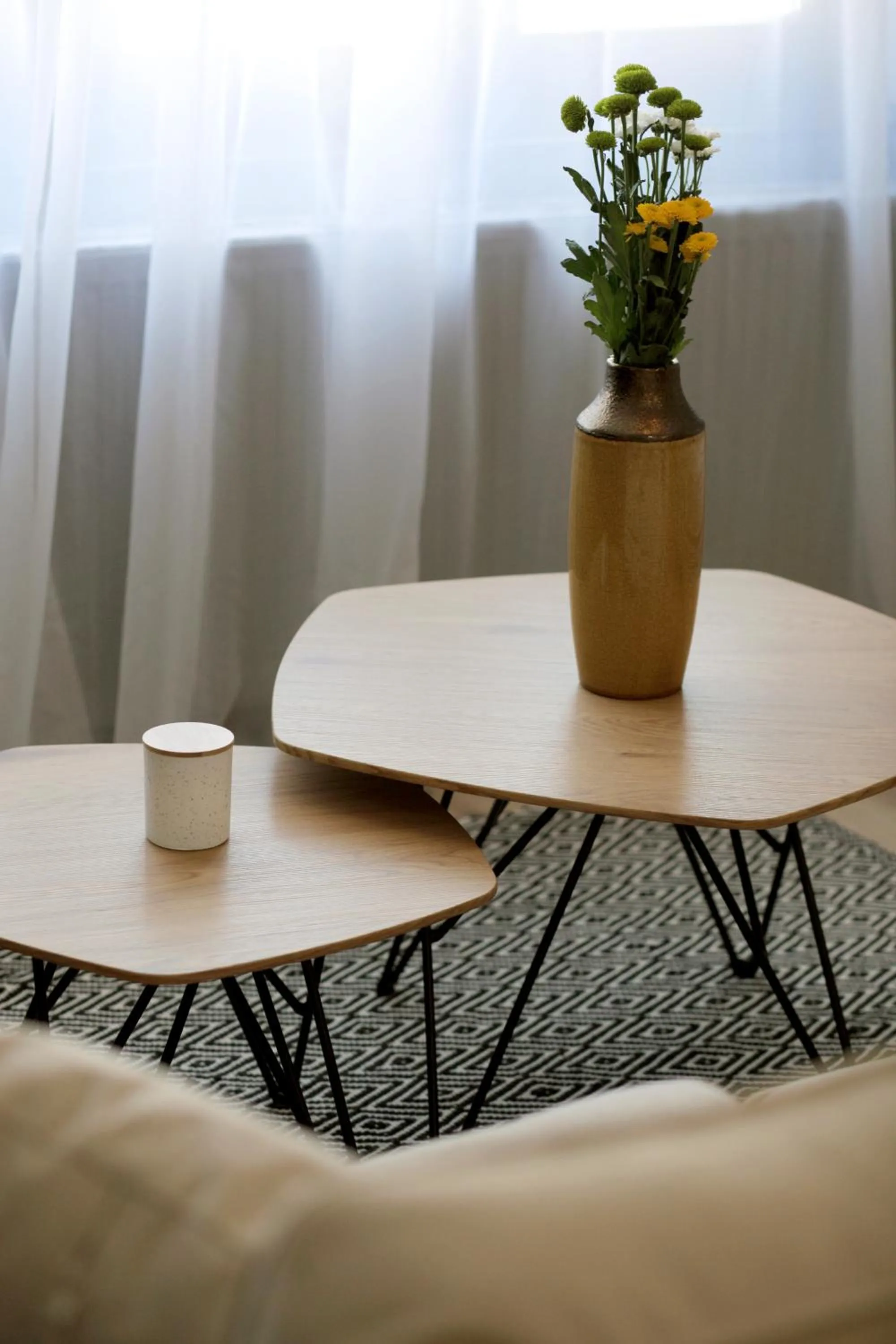 Seating area in Central Boutique Apartments